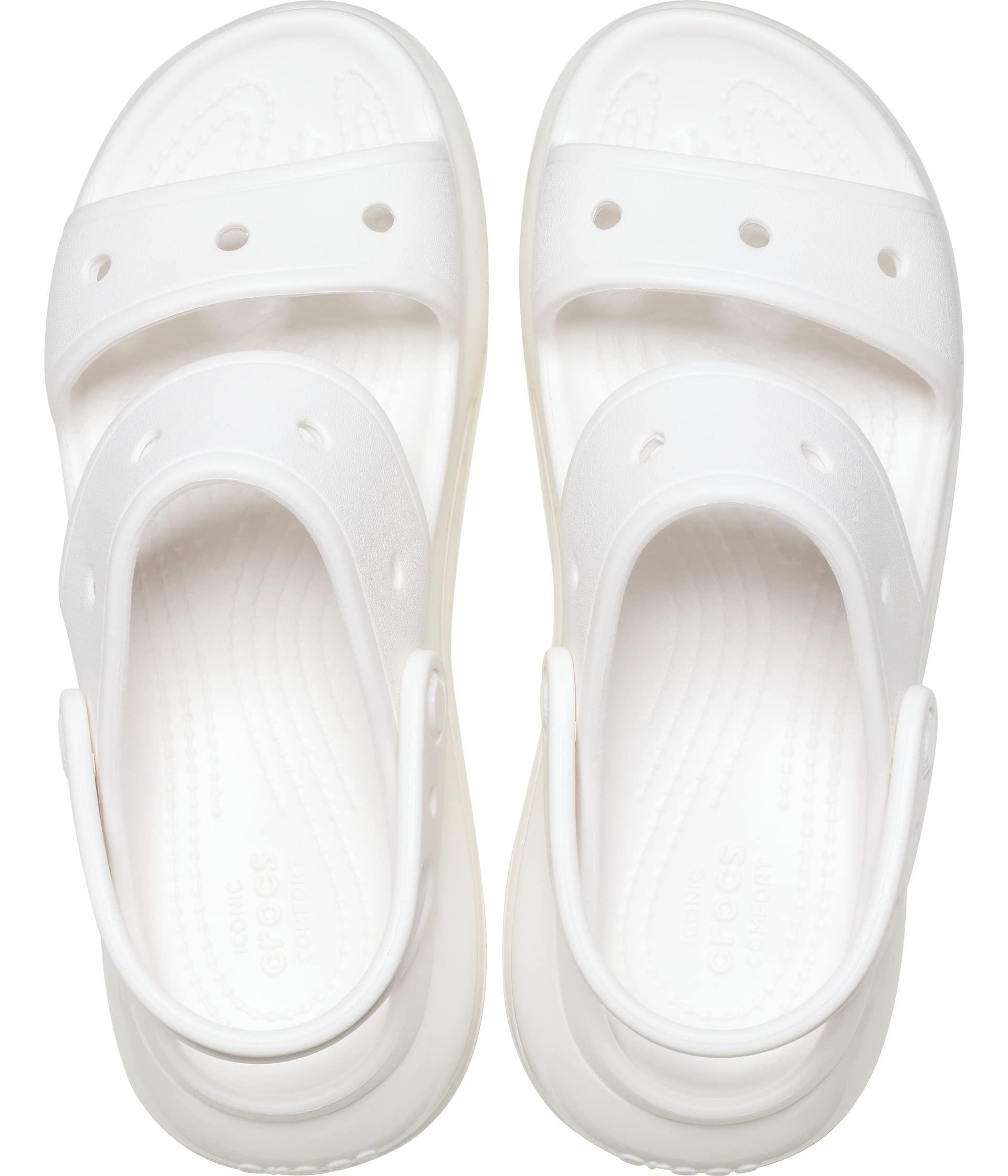 Crocs™ Classic Mega Crush Sandal in White | Lyst