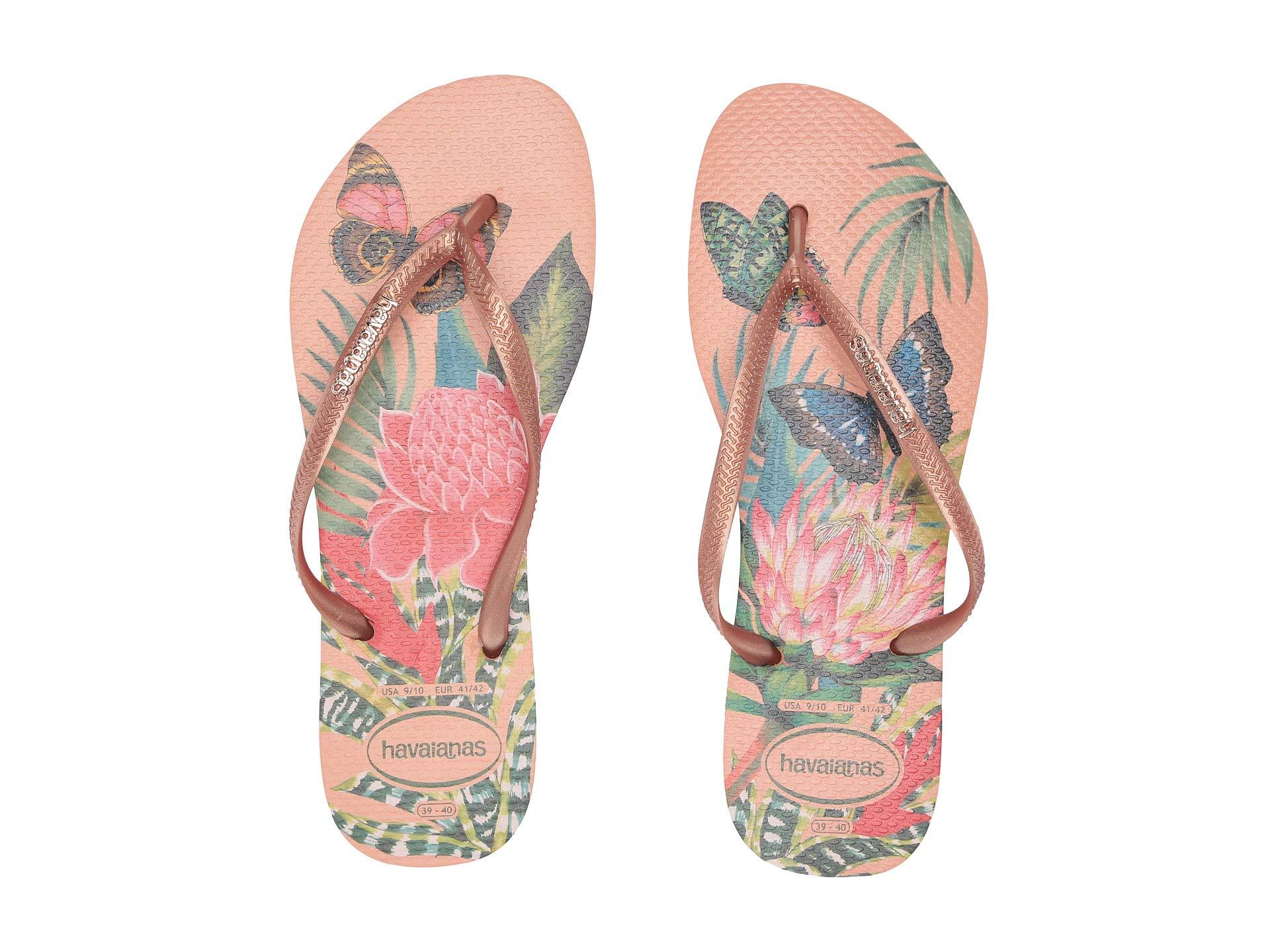 havaianas tropical flip flops