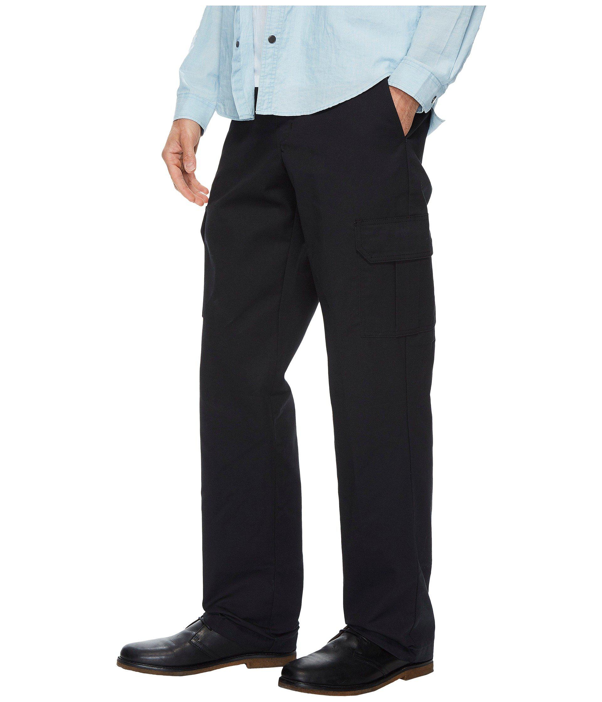Dickies Synthetic Flex Twill Cargo Pants in Black for Men Lyst