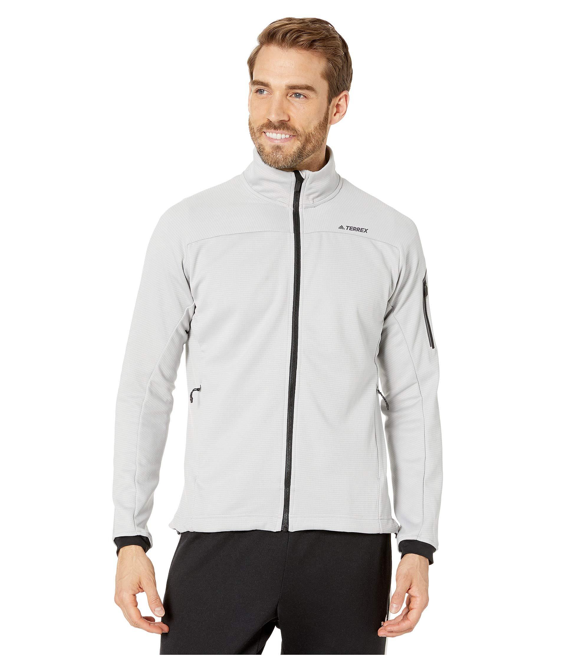 adidas Originals Terrex Stockhorn Fleece Jacket in Gray for Men Lyst