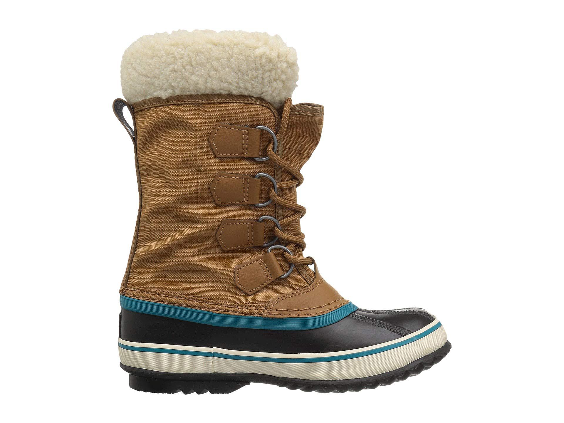 sorel winter carnival boot camel brown