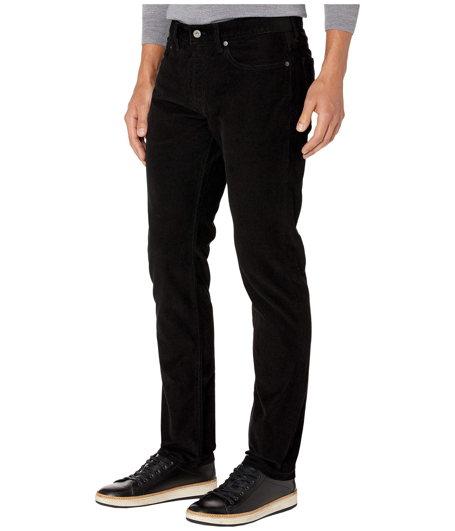 slim fit corduroy pants