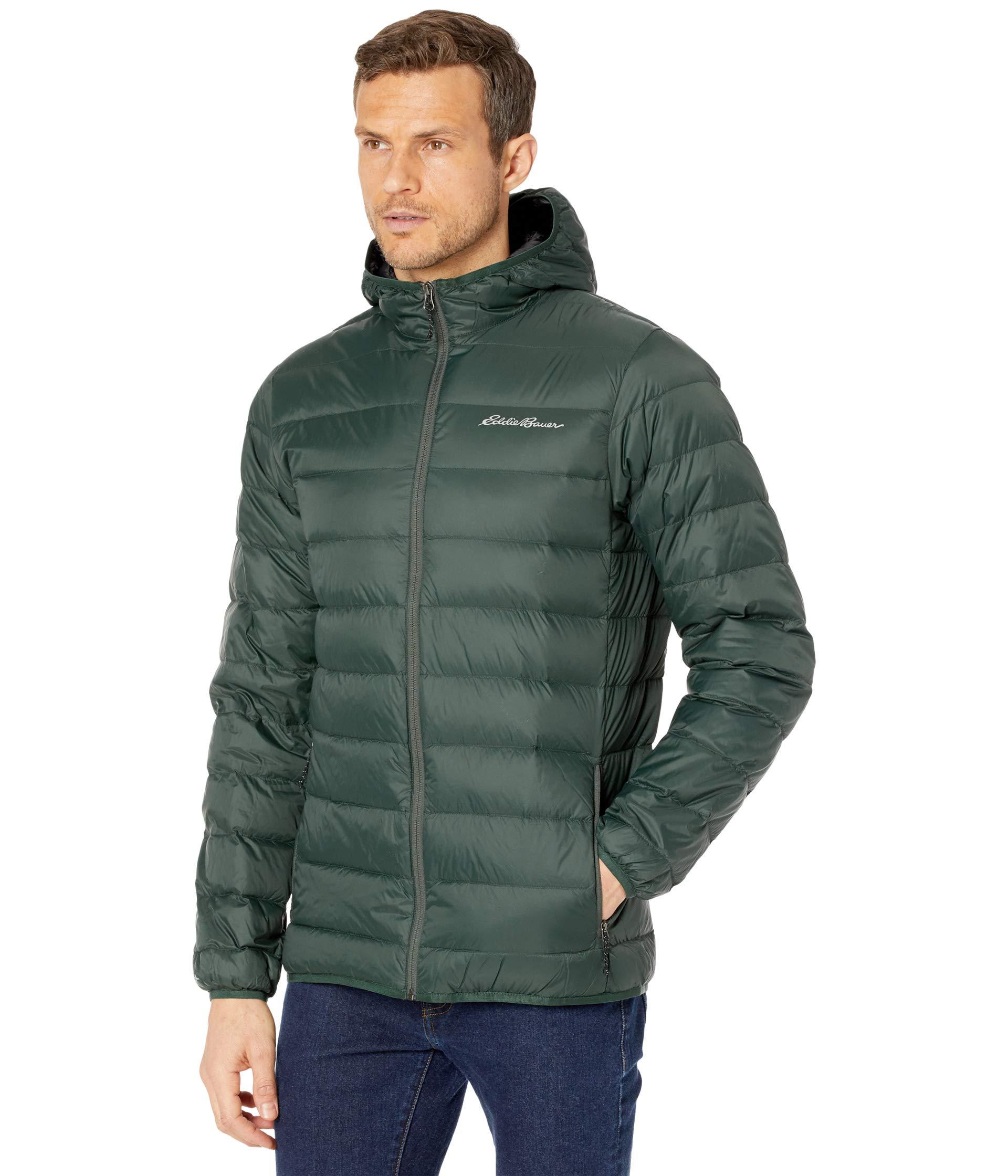 Eddie Bauer Synthetic Cirruslite Down Hooded Jacket - Tall in Green for ...