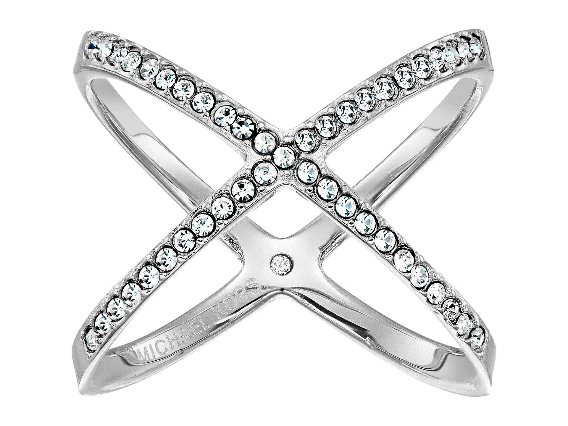 Michael Brilliance X Ring in Silver (Metallic) - Lyst