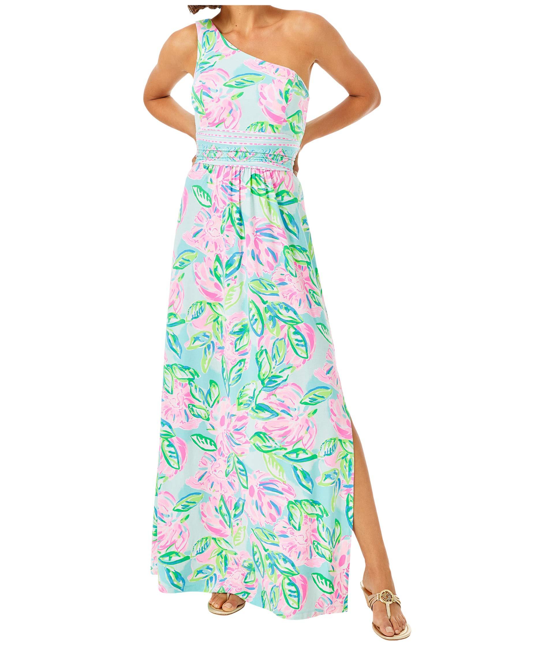 Lilly Pulitzer Synthetic Malia Maxi Dress in Blue - Lyst