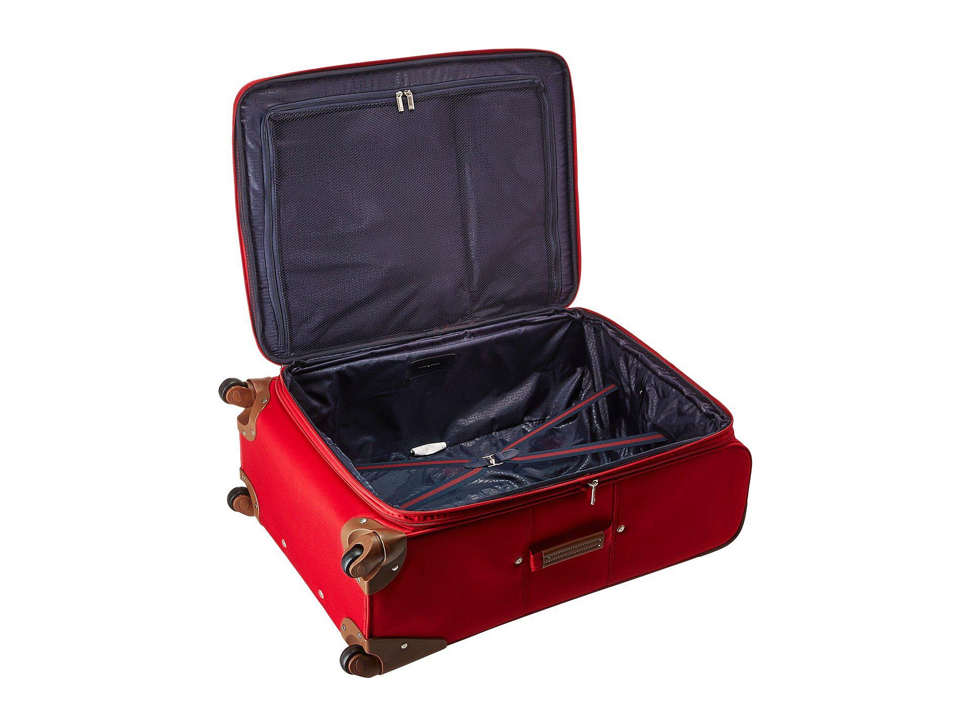 Tommy Hilfiger Scout 4.0 28" Upright Suitcase in Red Lyst