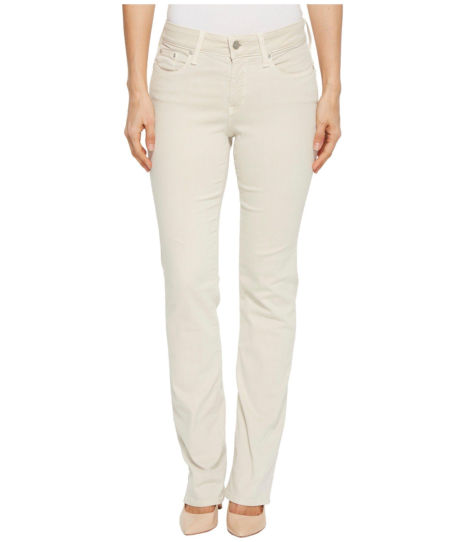 NYDJ Denim Marilyn Straight In Feather in Khaki (Natural) - Save 40% - Lyst