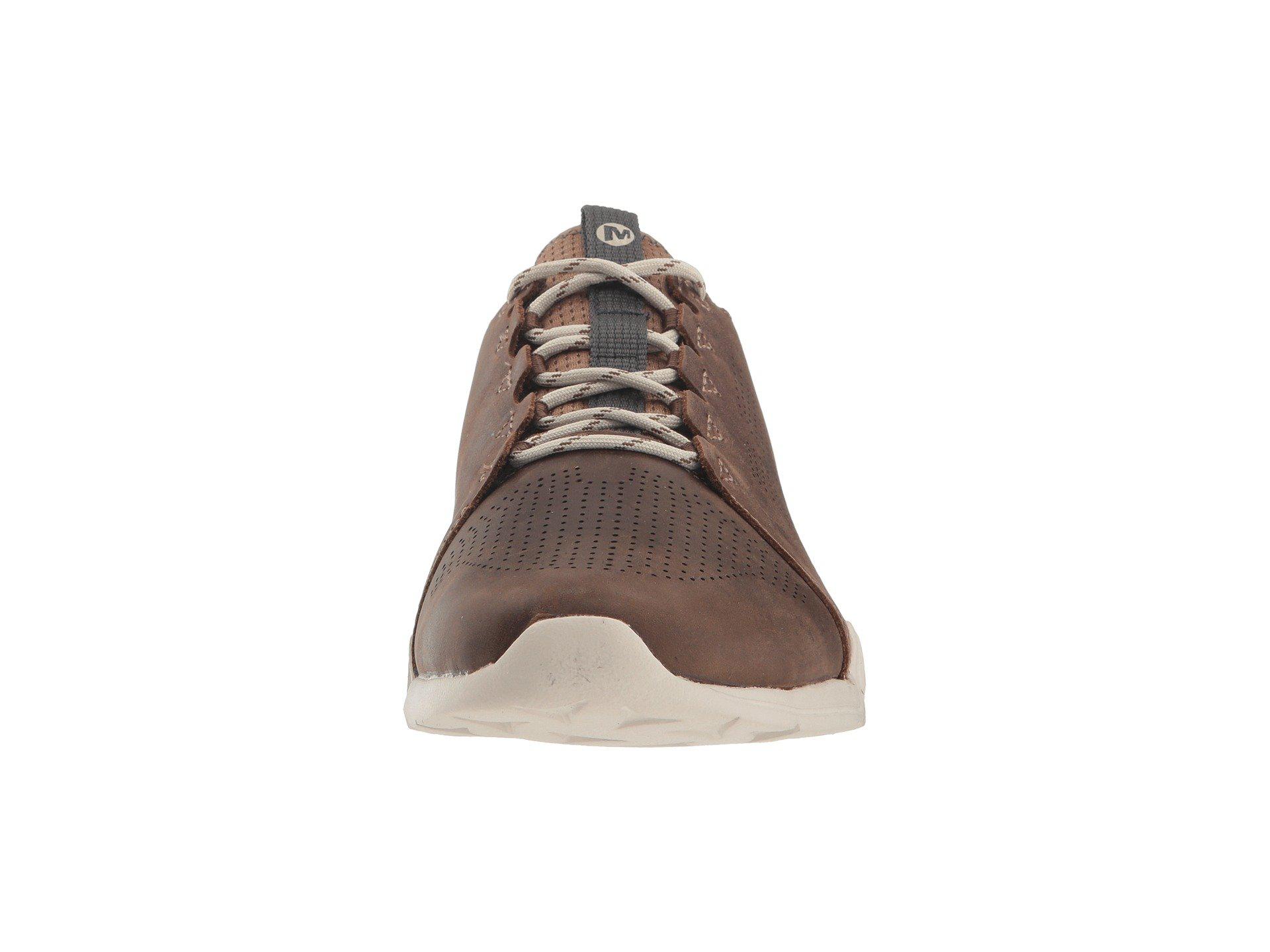 merrell men's versent kavari lace leather sneaker