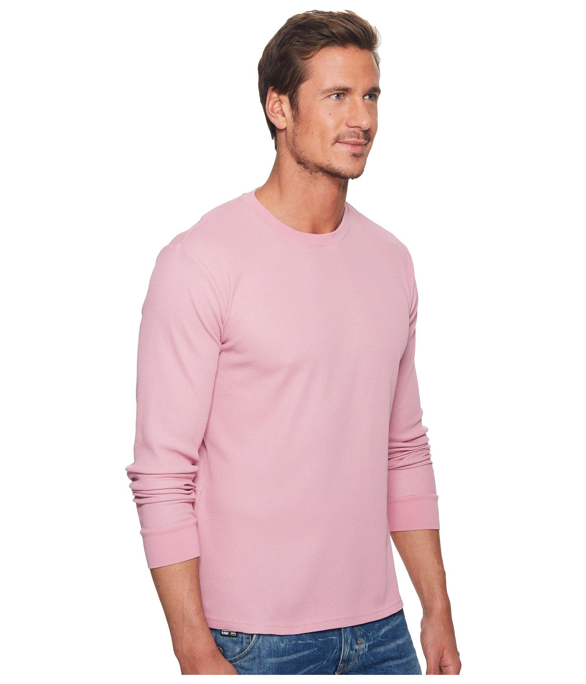 Nike Cotton Sb Dry Long Sleeve Thermal Top in Pink for Men | Lyst