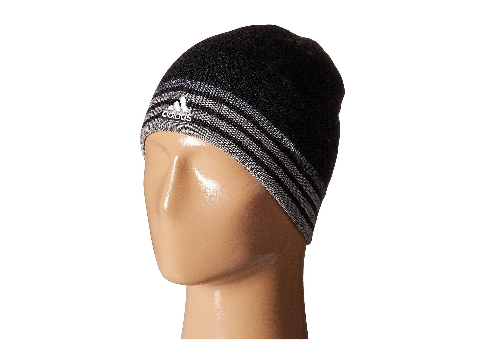 adidas men's eclipse reversible beanie