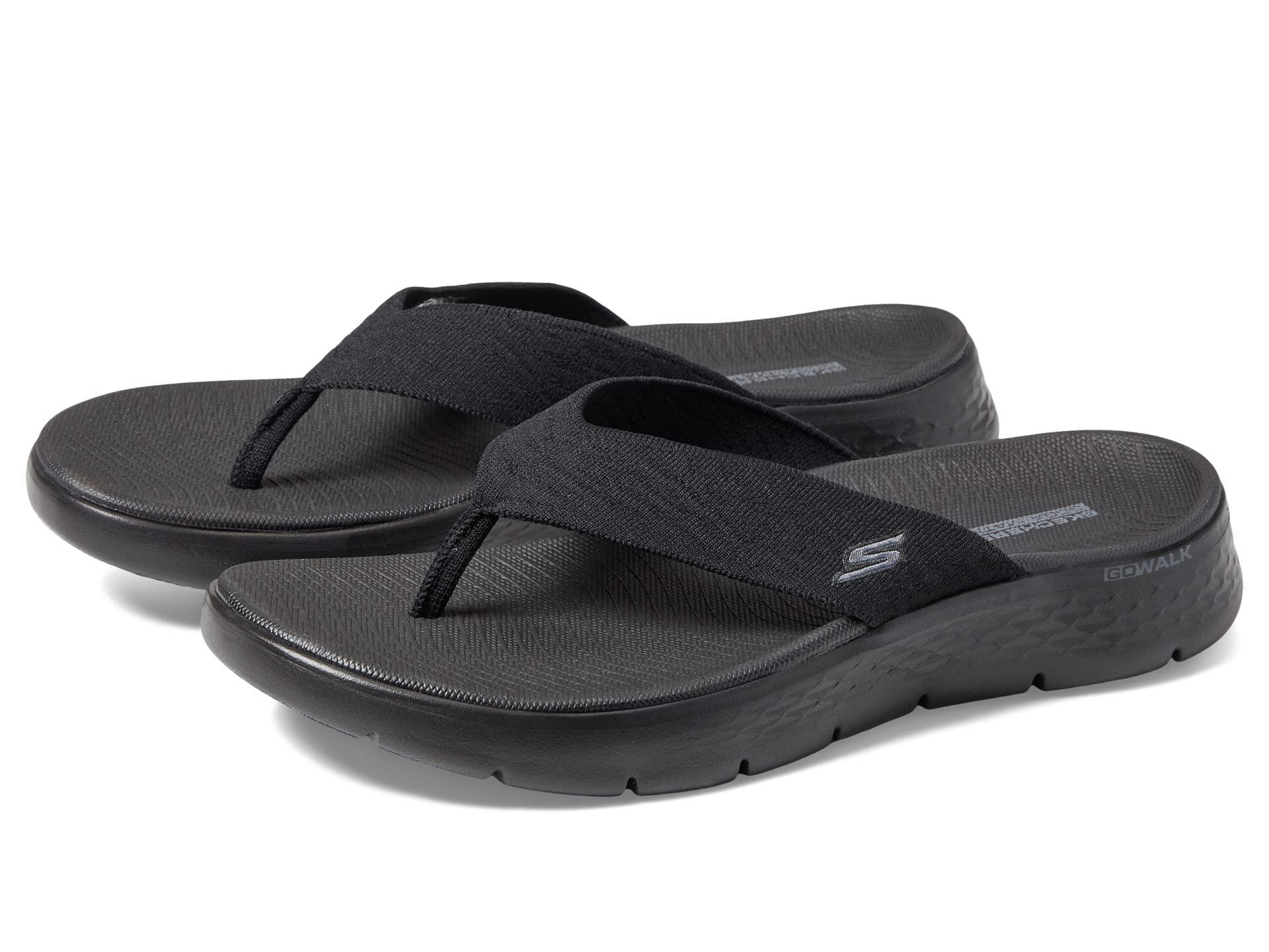 Skechers Go Walk Flex Sandal Splendor in Black Lyst