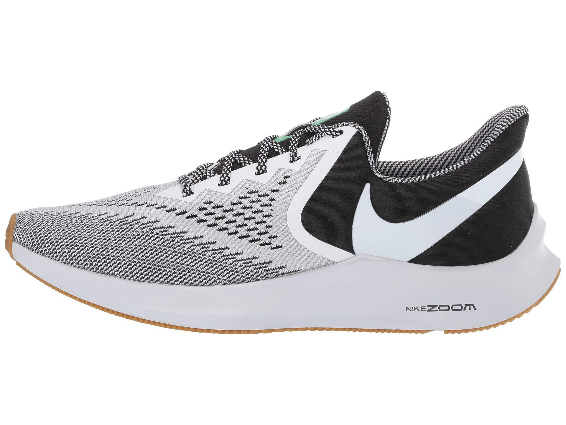 Nike Rubber Zoom Winflo 6 Se (black/white/gum Light Brown) Men's Running  Shoes for Men - Lyst