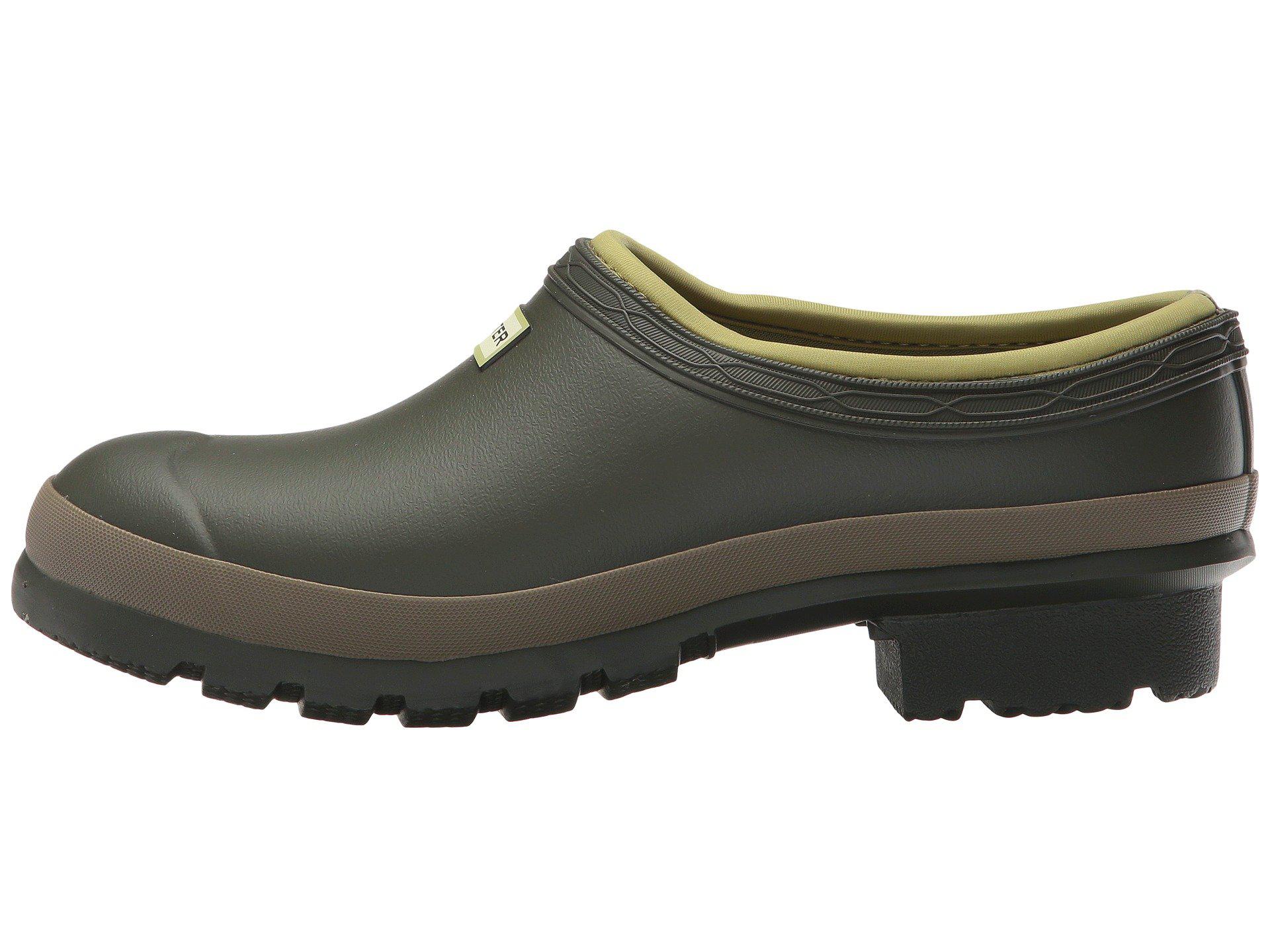 HUNTER Rubber Garden Clog Lyst