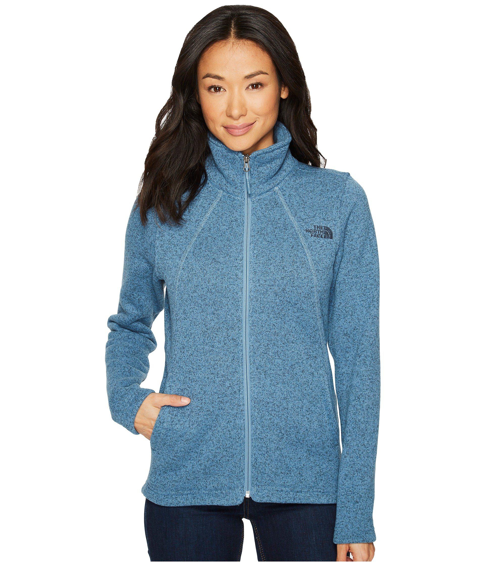 the north face women's crescent full zip jacket
