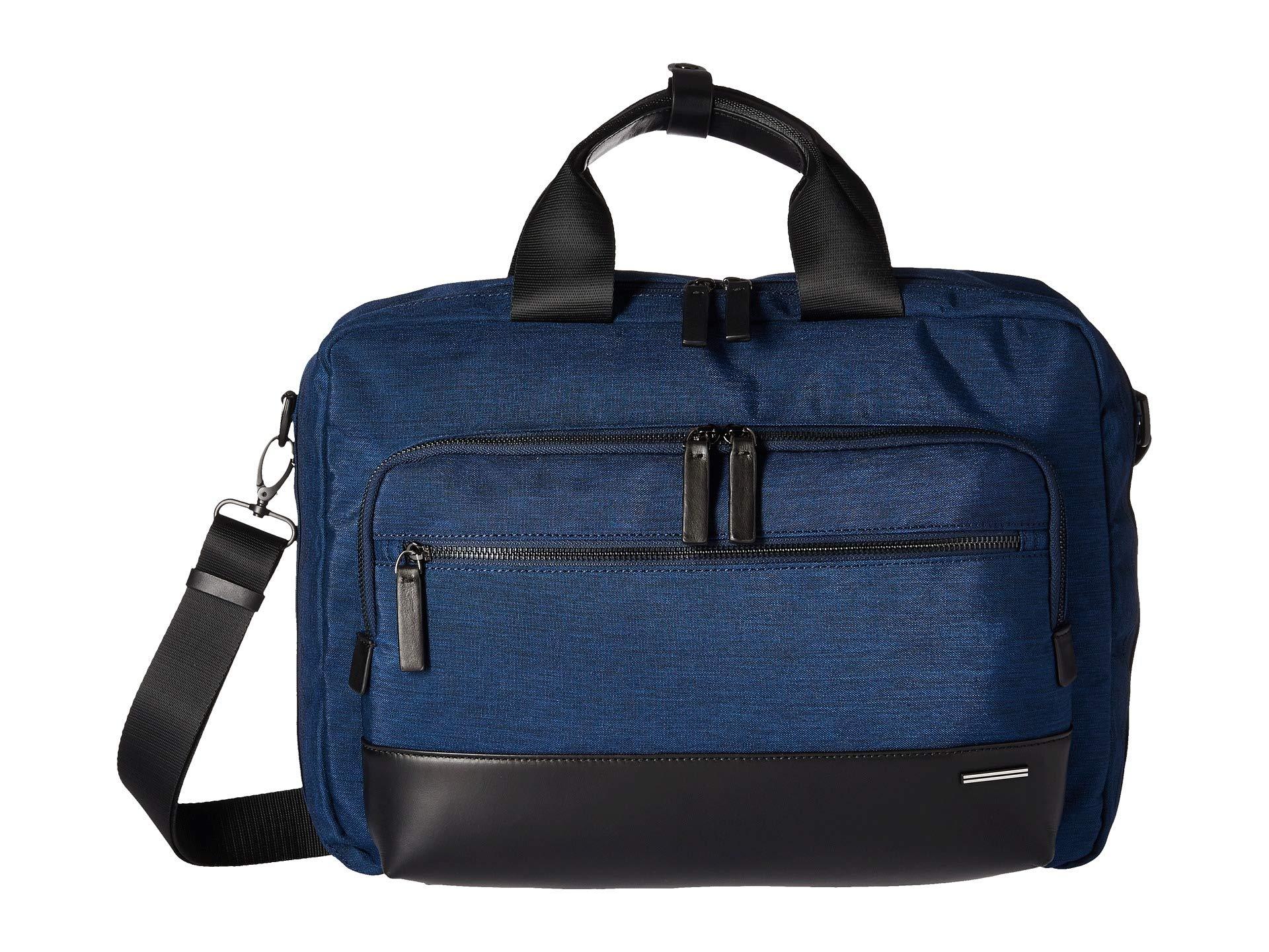 ZERO HALLIBURTON Synthetic Folio Soft Series Small Laptop Bag in Blue