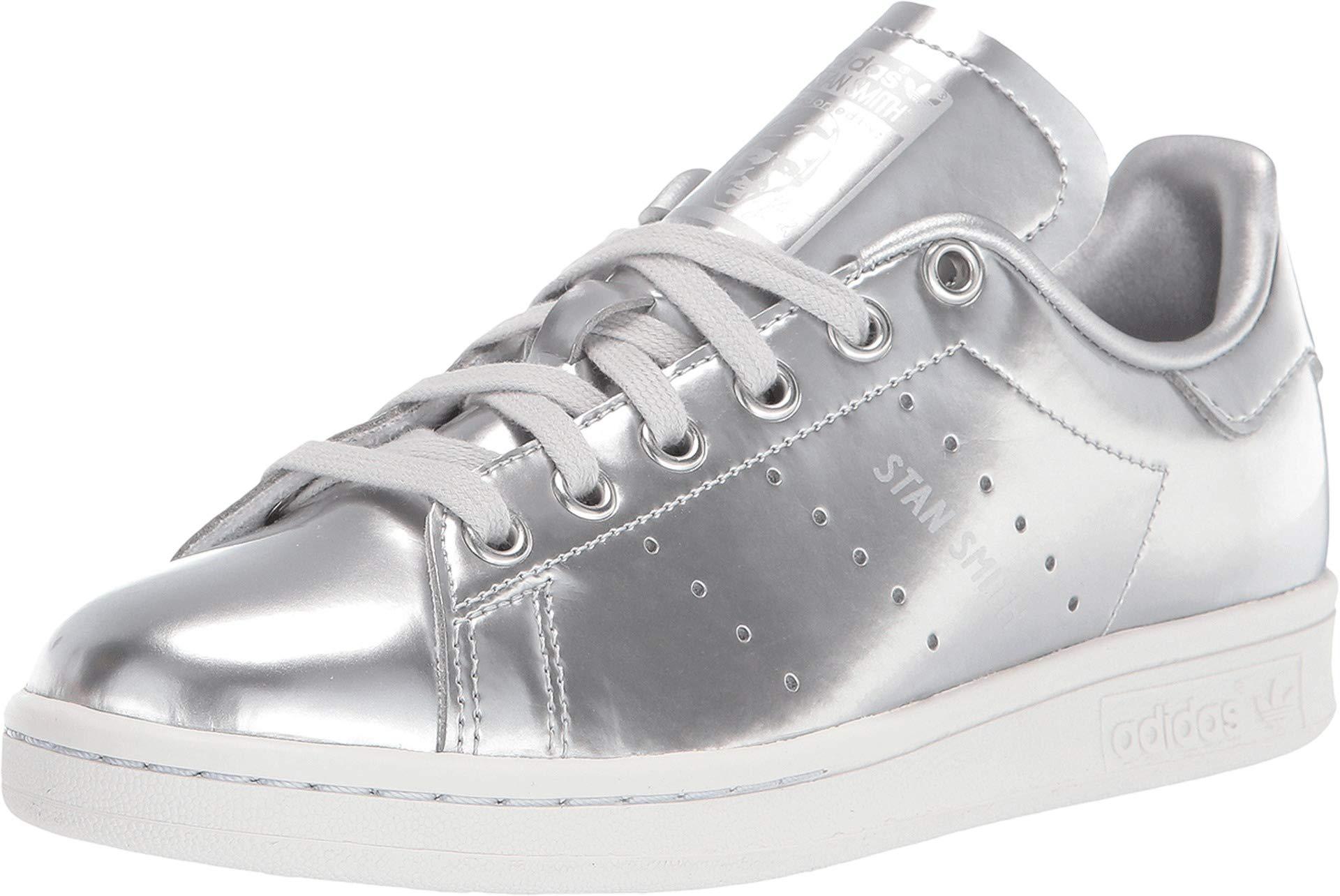adidas Originals Leather Stan Smith in Silver (Metallic) - Save 64% - Lyst