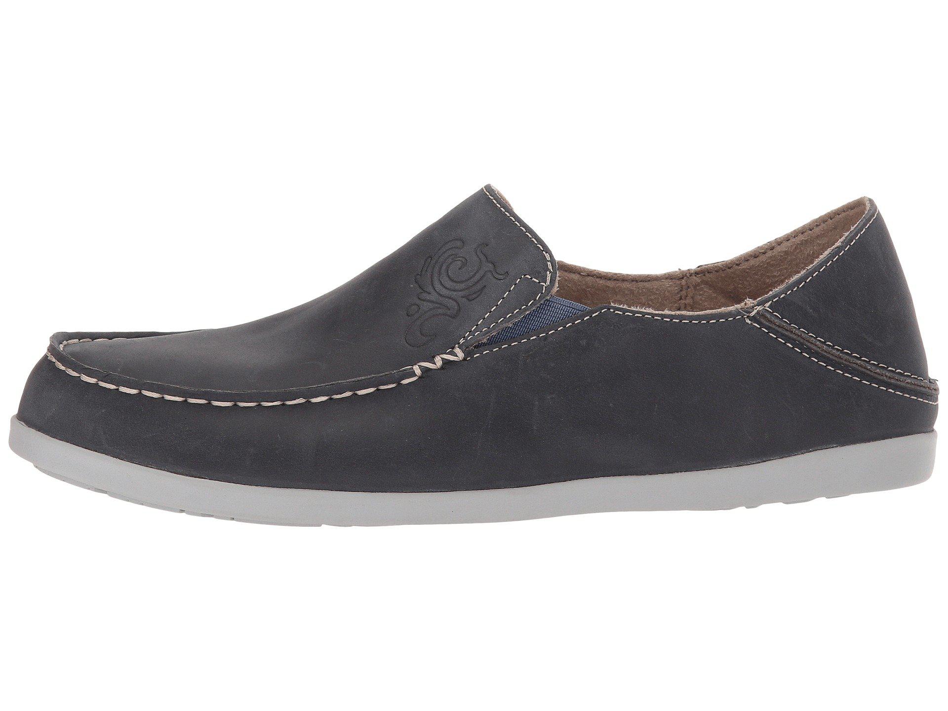 olukai women's nohea nubuck slip on shoes