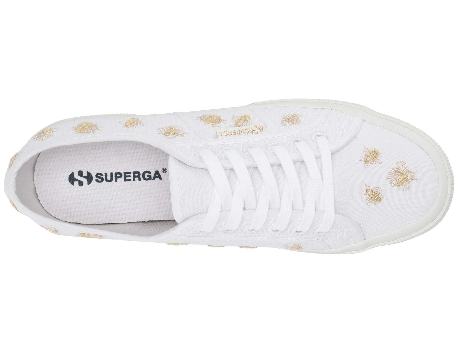 embroidered superga