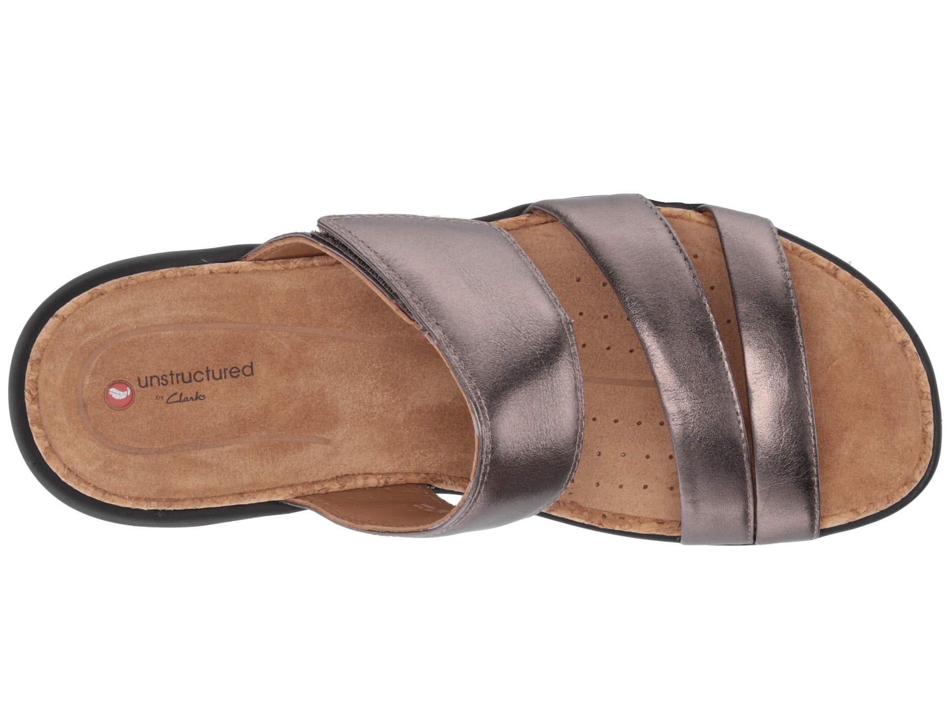 Clarks Leather Clarks Un Bali Way Slide Sandal - Save 49% - Lyst