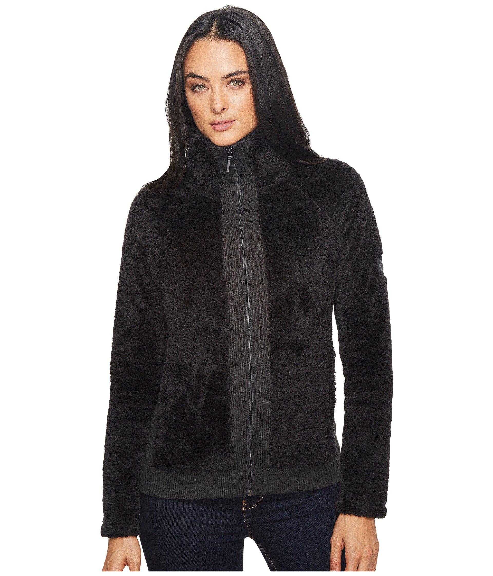 womens north face furry fleece