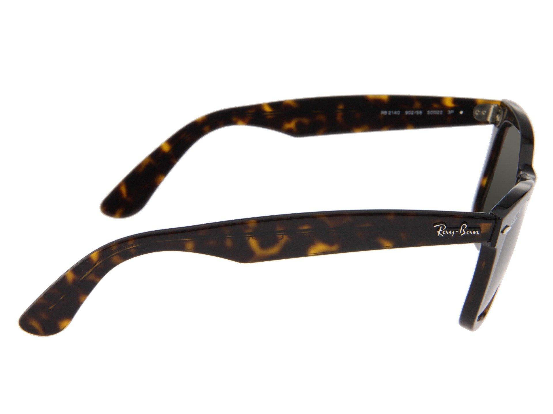 Ray Ban Rb2140 Original Wayfarer Polarized In Brown Lyst Ray Ban Rb2140 Original Wayfarer Polarized In Brown Lyst