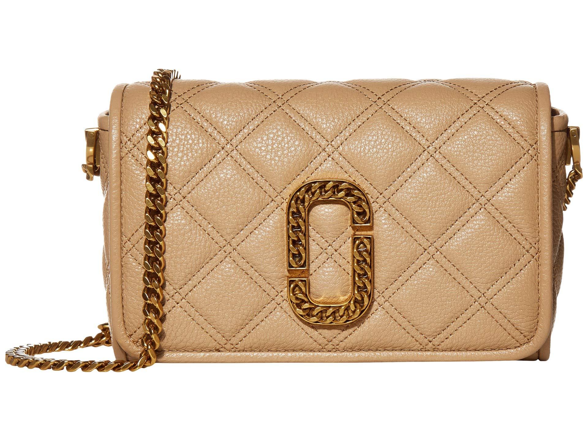 Marc Jacobs The Status Flap Bag in Natural