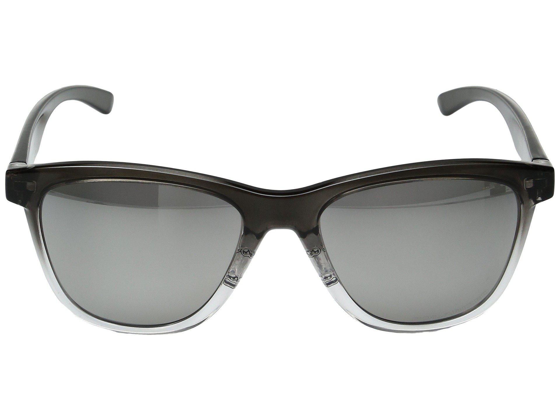 Oakley Moonlighter (dark Ink Fade/chrome Iridium Polarized) Plastic Frame  Fashion Sunglasses in Black | Lyst