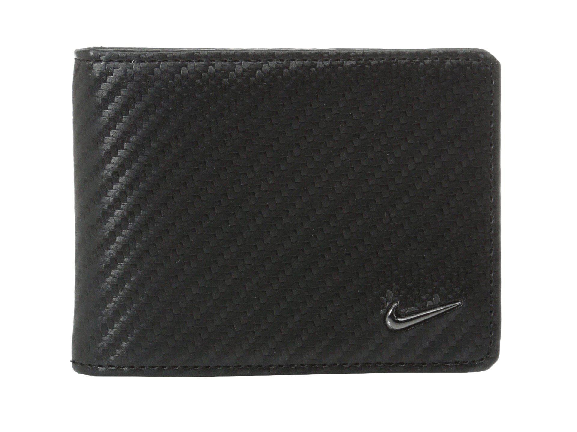 Nike Carbon Fiber Texture Billfold in Black for Men | Lyst