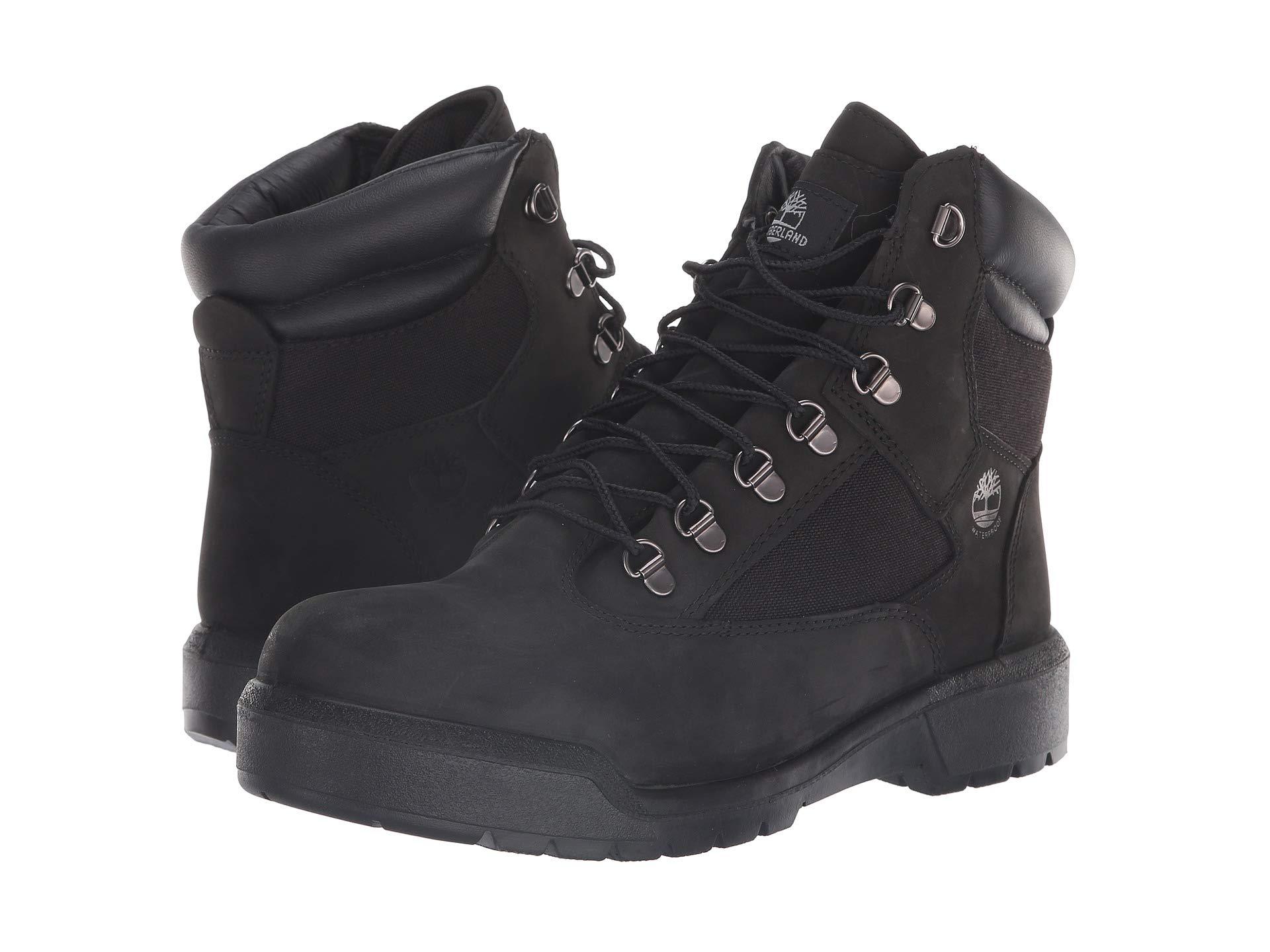 Timberland Leather Field Boot 6 F/l Waterproof in Black for Men - Lyst