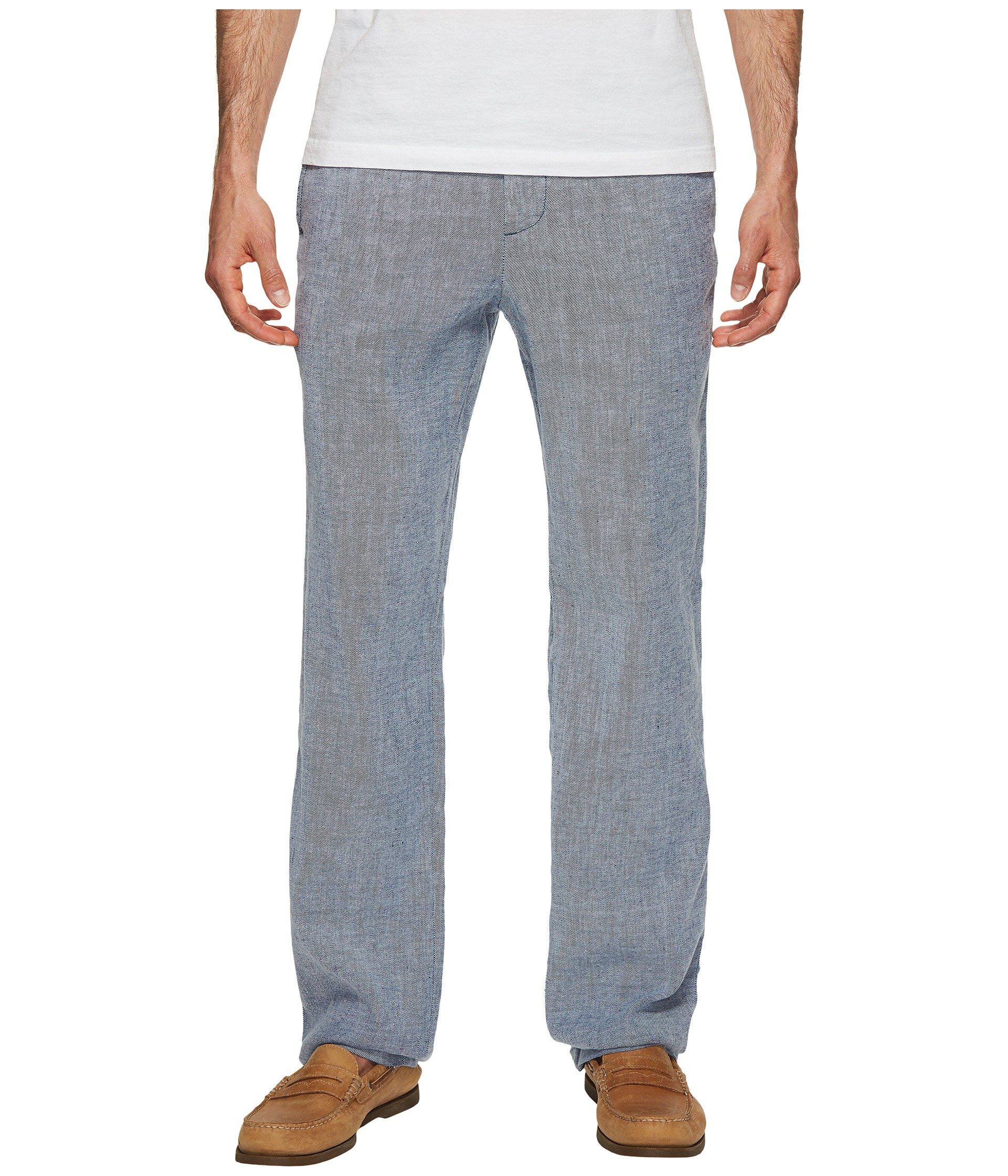 men elastic waist pants