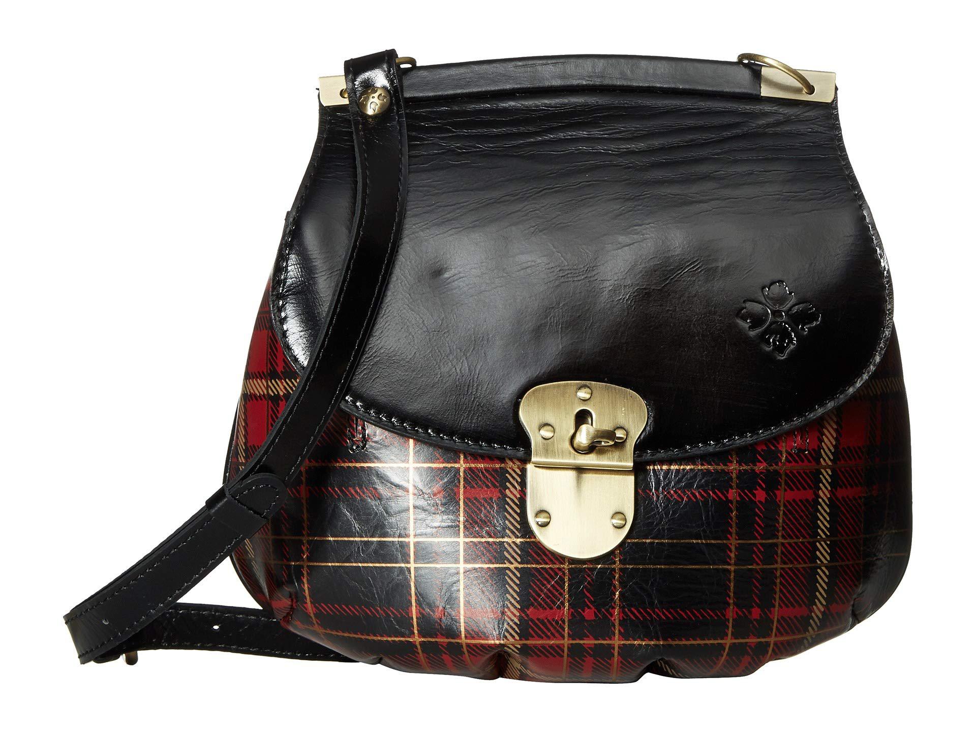 Patricia Nash Octavia Leather Crossbody Bucket Bag Keweenaw Bay