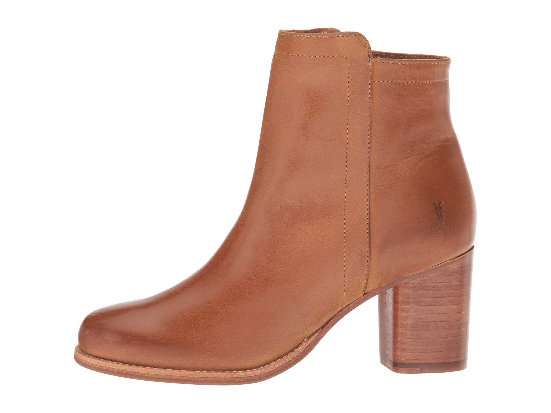 frye addie inside zip bootie