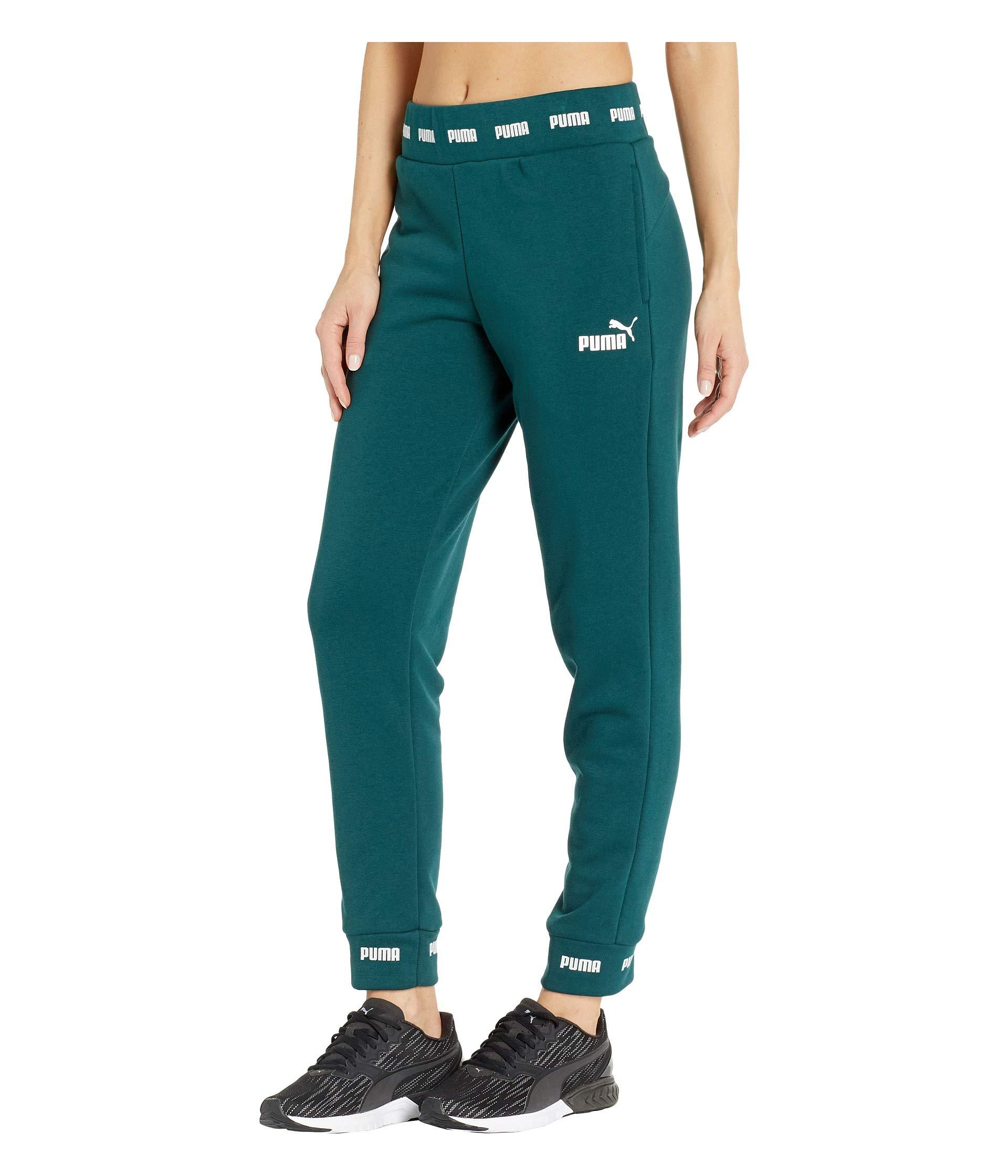 puma women's amplified sweatpants