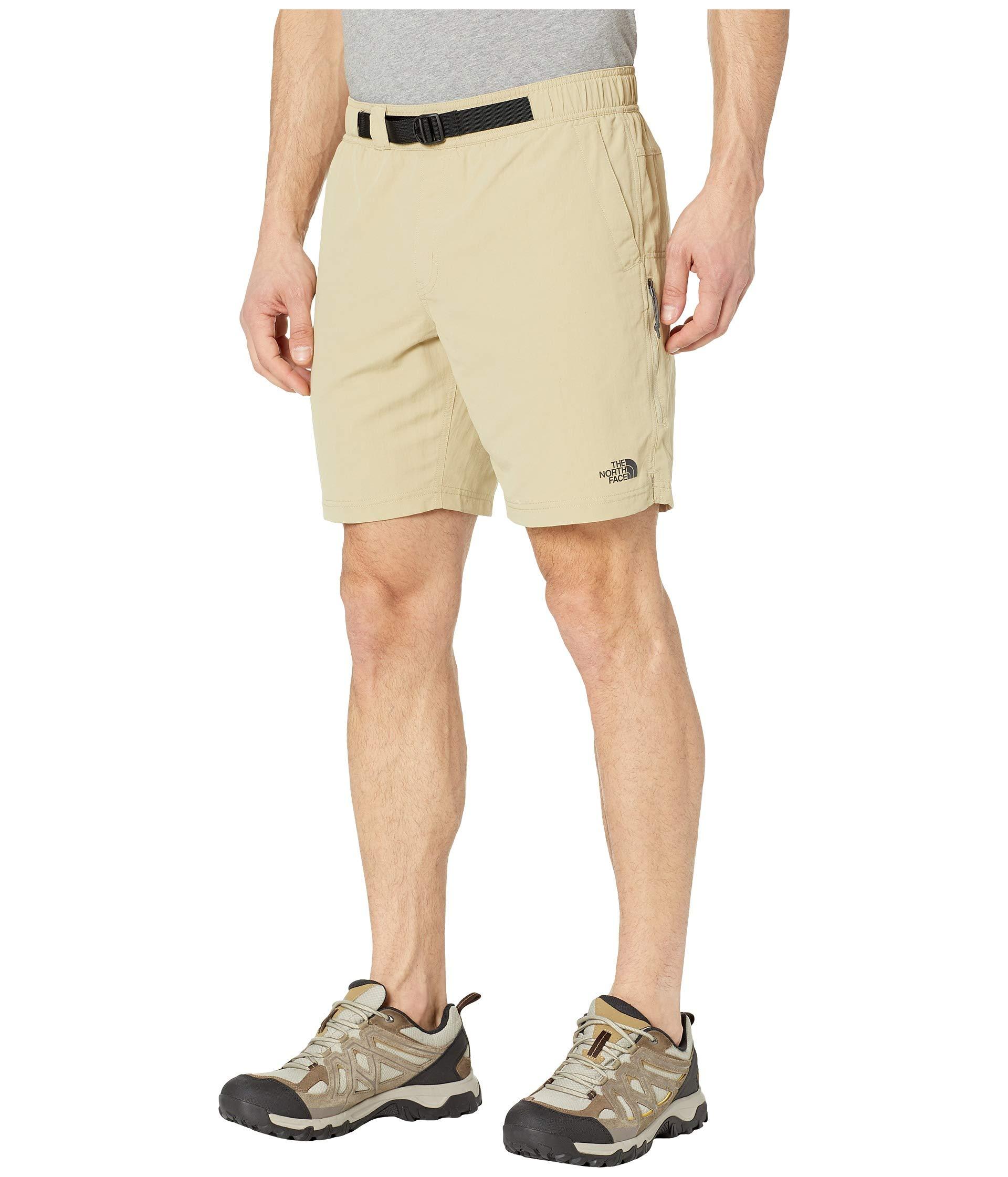 north face belted shorts