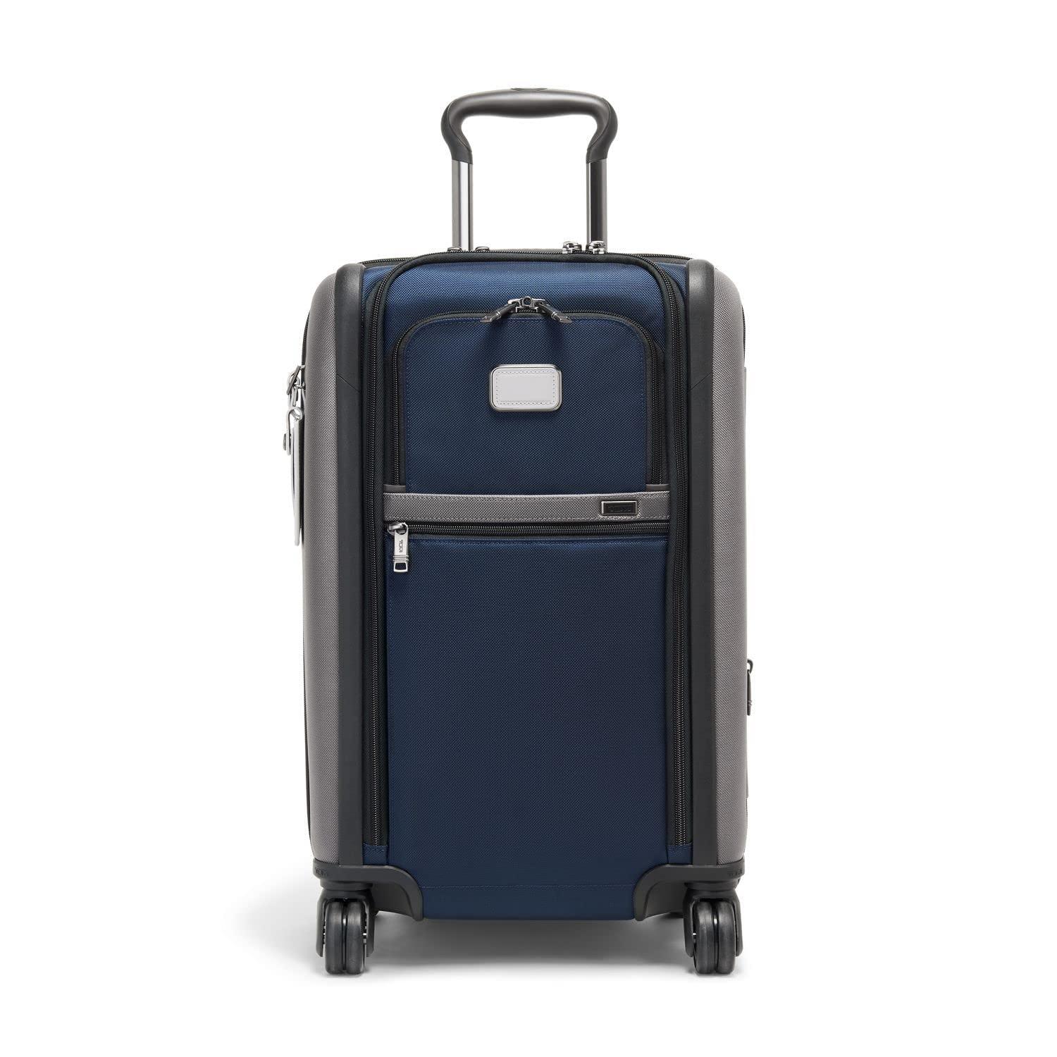 Tumi Alpha 3 International Dual Access 4 Wheeled Carryon in Blue Lyst