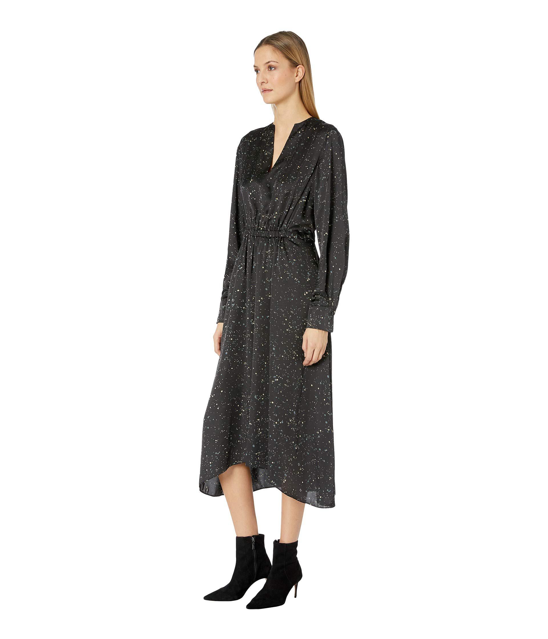 vince poet midi dress