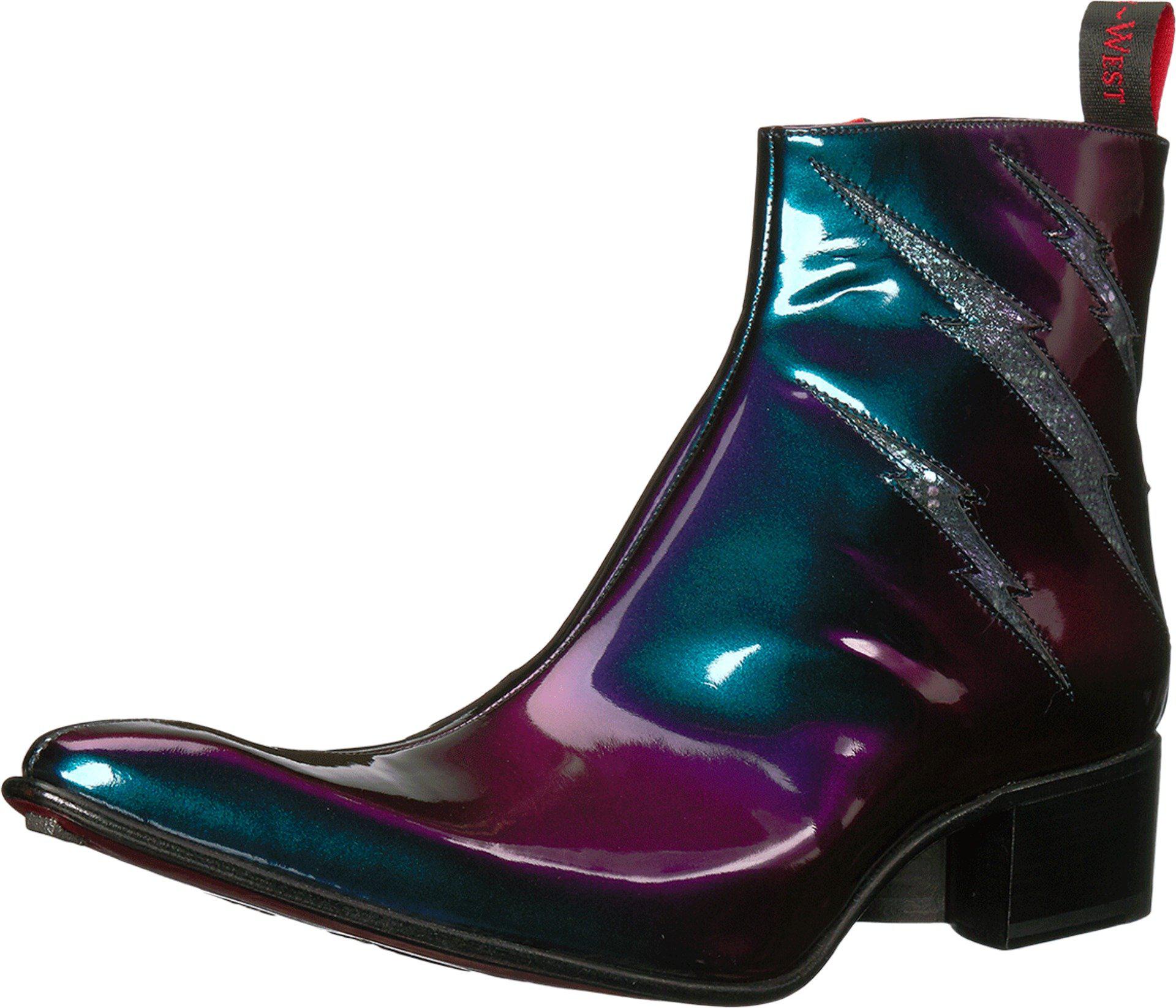 jeffery west purple shoes