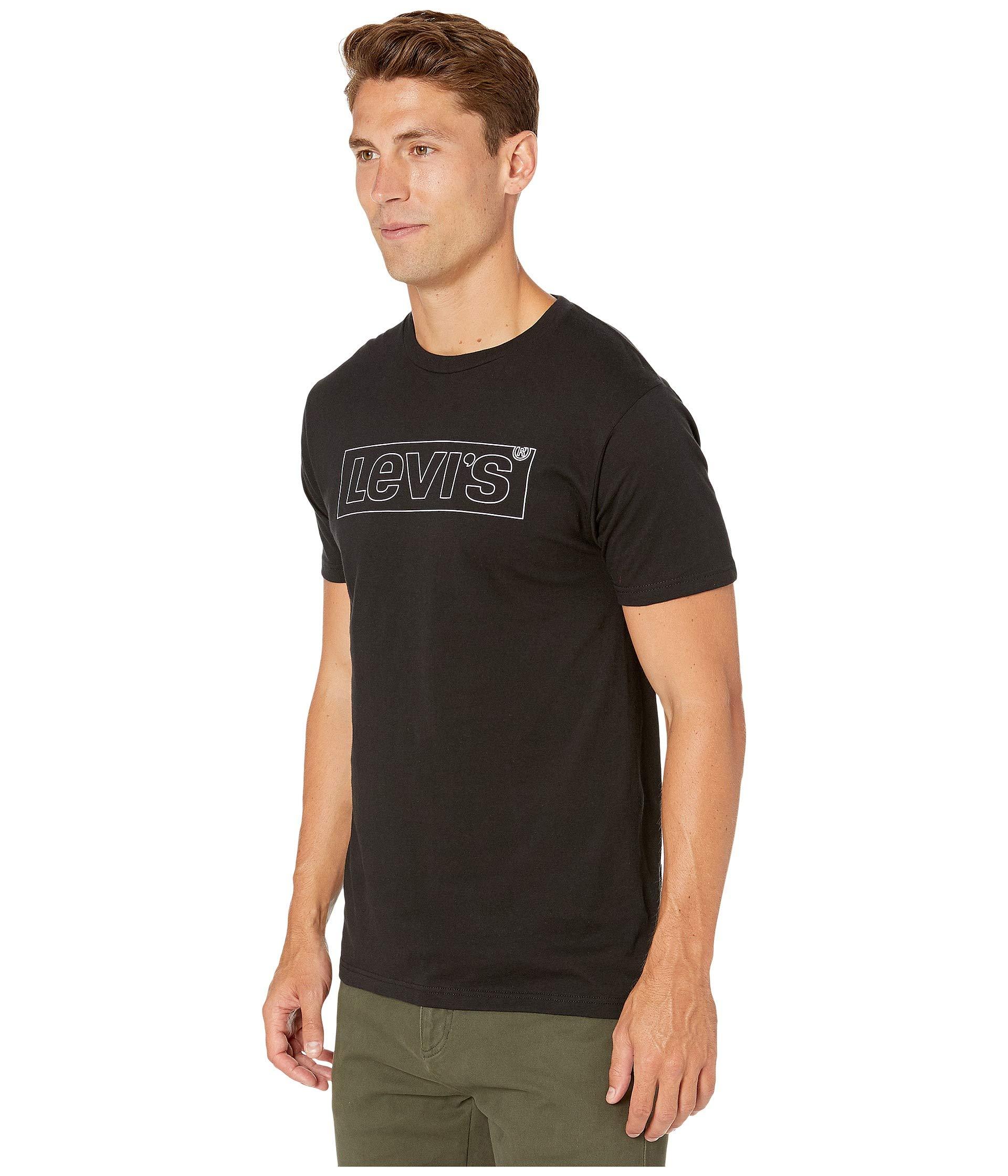 levis box tab graphic tee