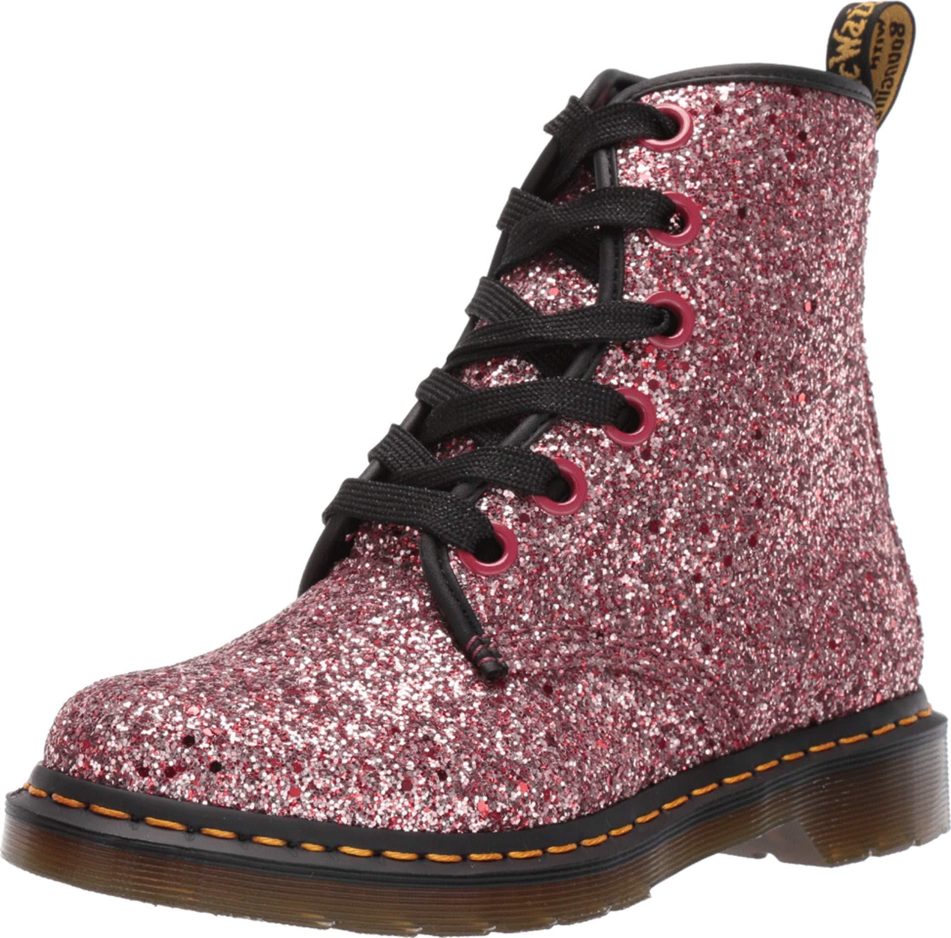Dr. Martens Synthetic S 1460 Farrah Chunky Glitter Festival Fashion Ankle  Boots in Pink | Lyst