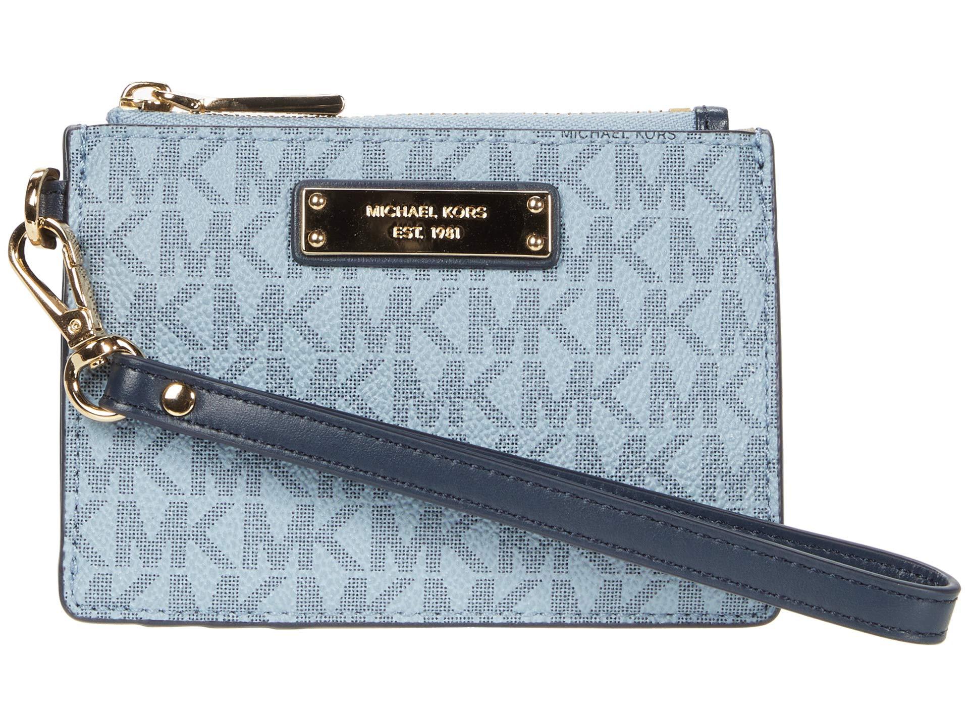 Michael Kors Michael Mercer Small Coin Purse in Blue | Lyst