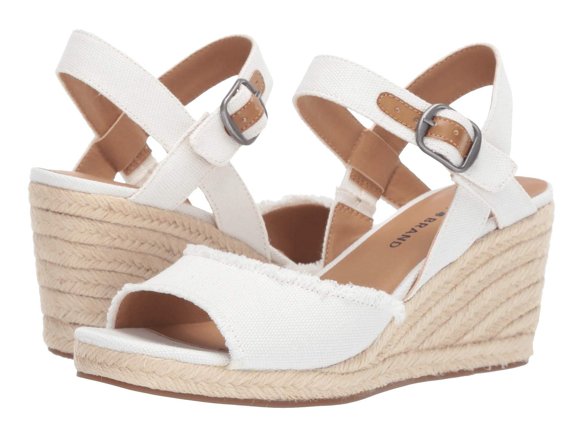lucky brand women's mindra espadrille wedge sandal