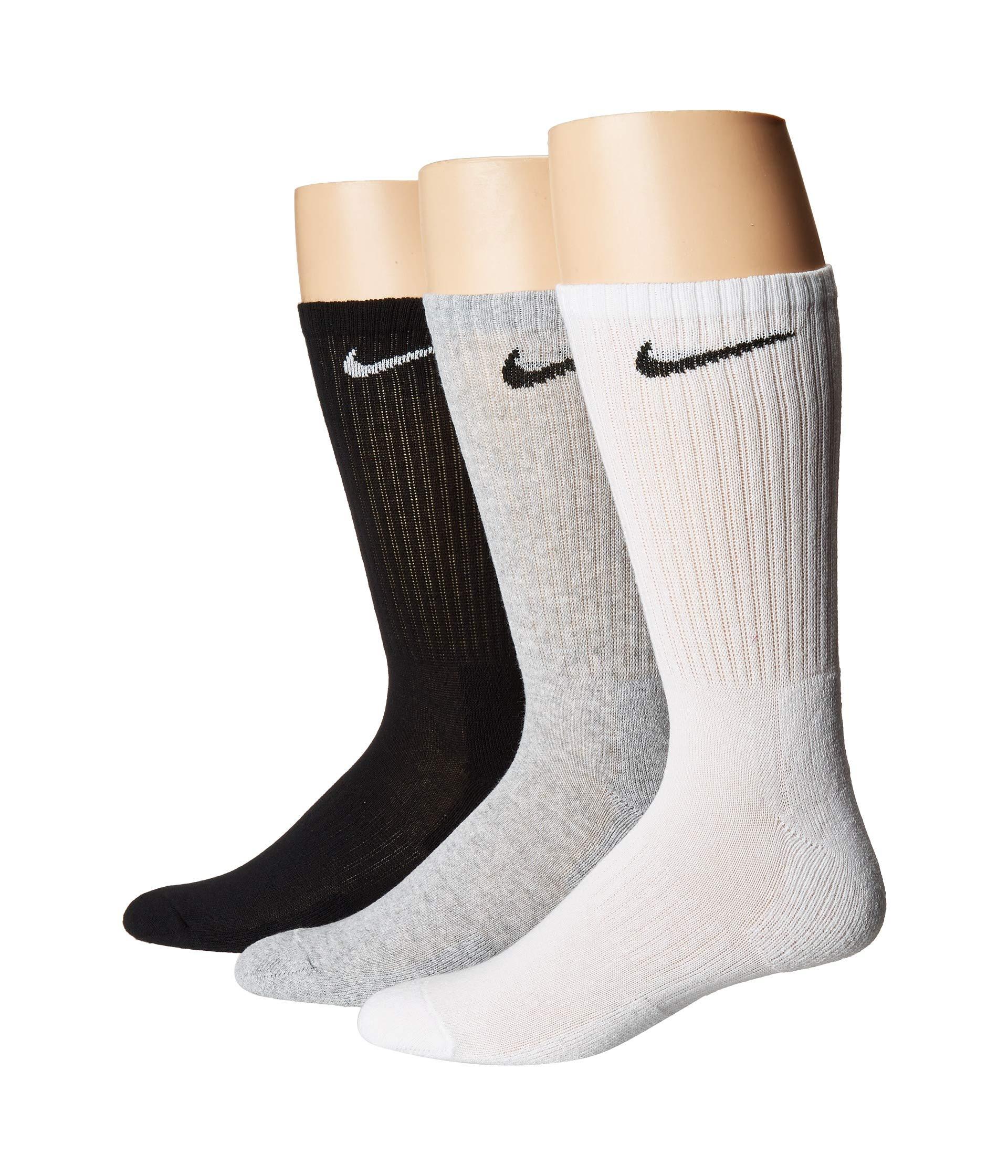 Nike Synthetic Everyday Plus Cushion Crew Socks 3pair Pack in Black Lyst