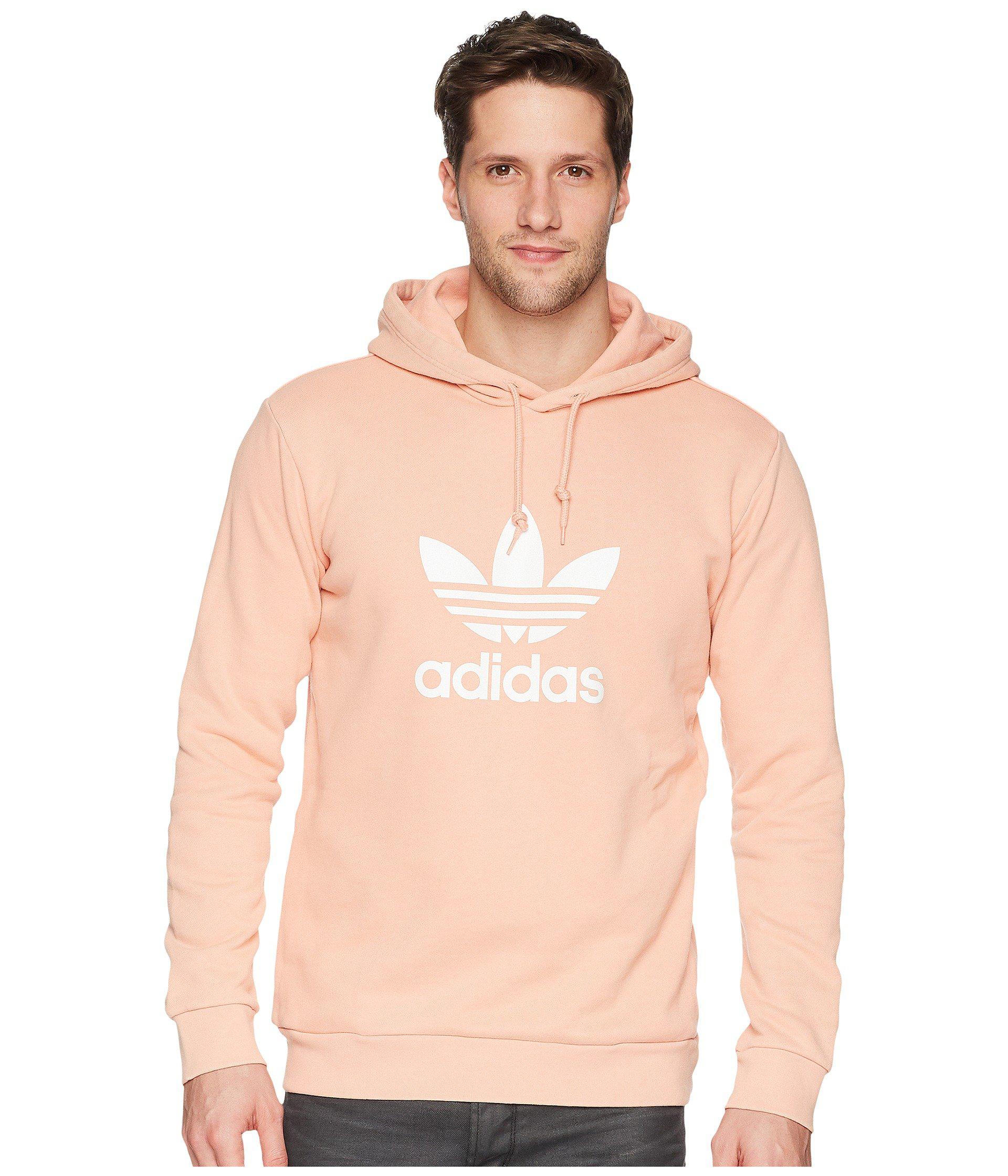 peach adidas hoodie