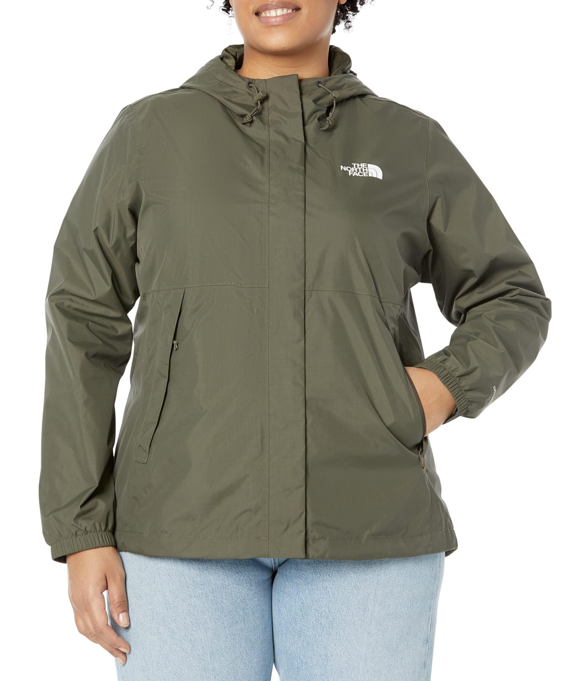 The North Face Plus Size Antora Jacket In Green | Lyst