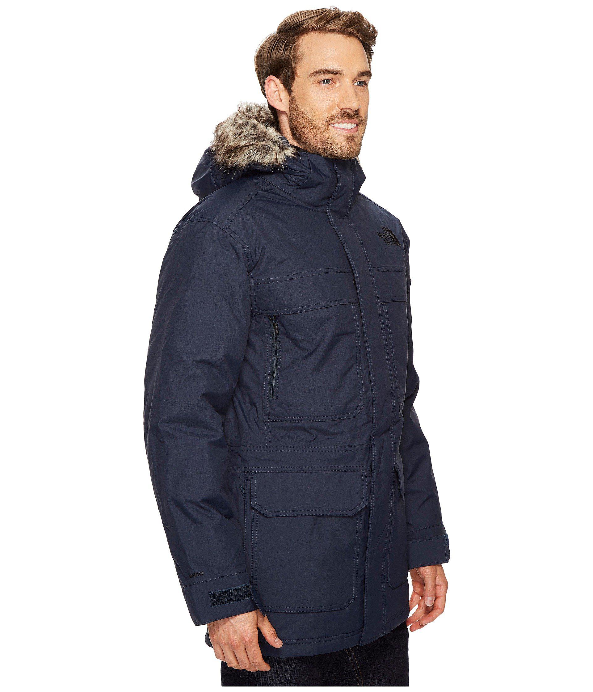 The North Face Goose Mcmurdo Parka Iii in Blue for Men | Lyst