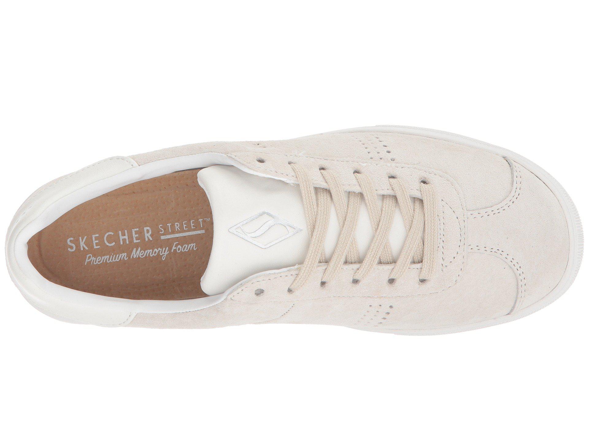 skechers moda perswayed lace up trainers