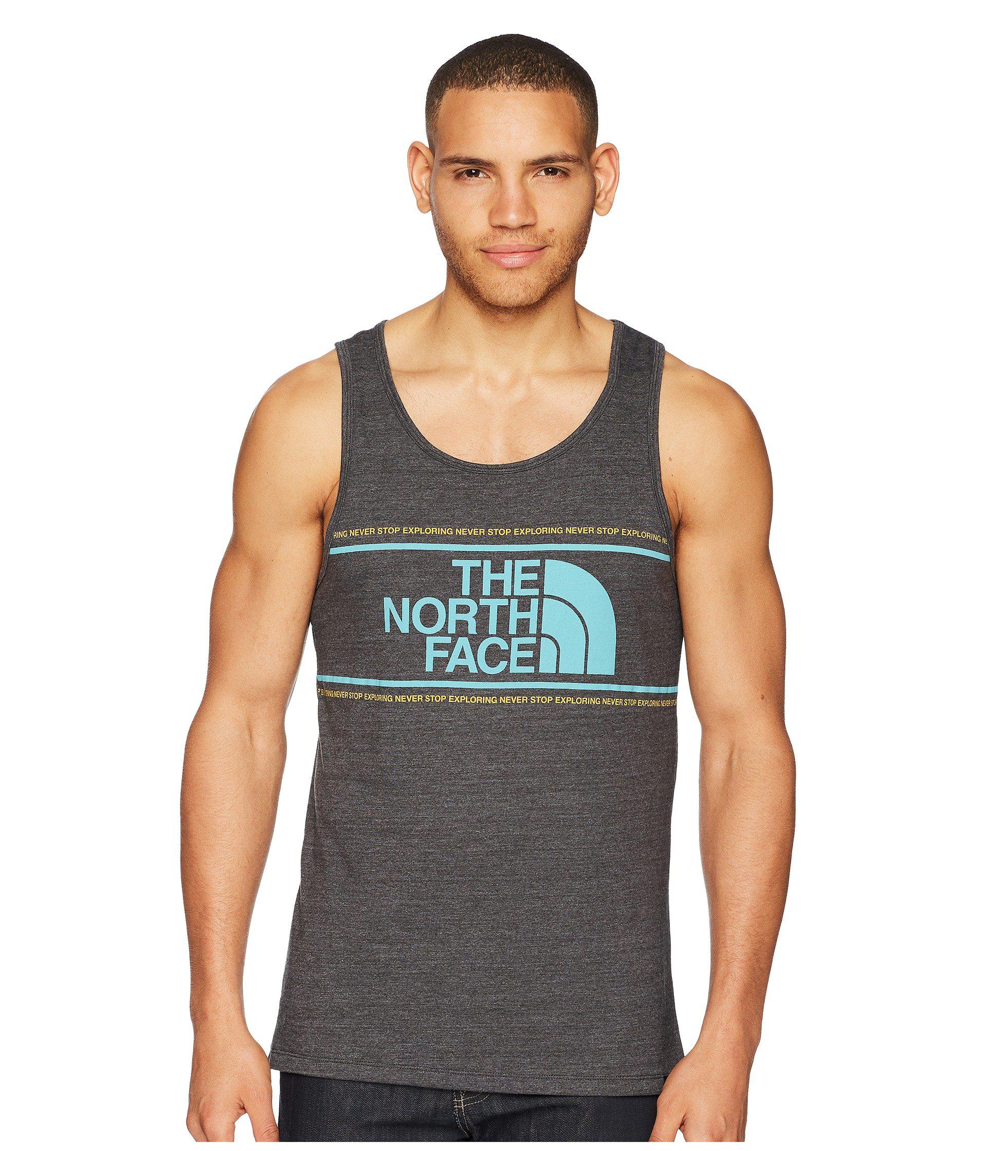 the north face men's tank tops