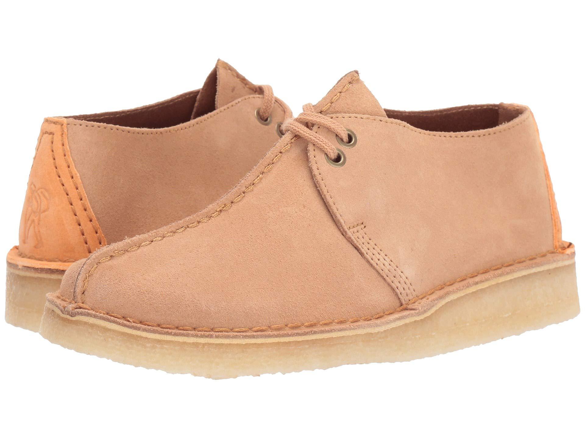 Clarks Desert Trek (black Suede) Women's Shoes in Brown | Lyst