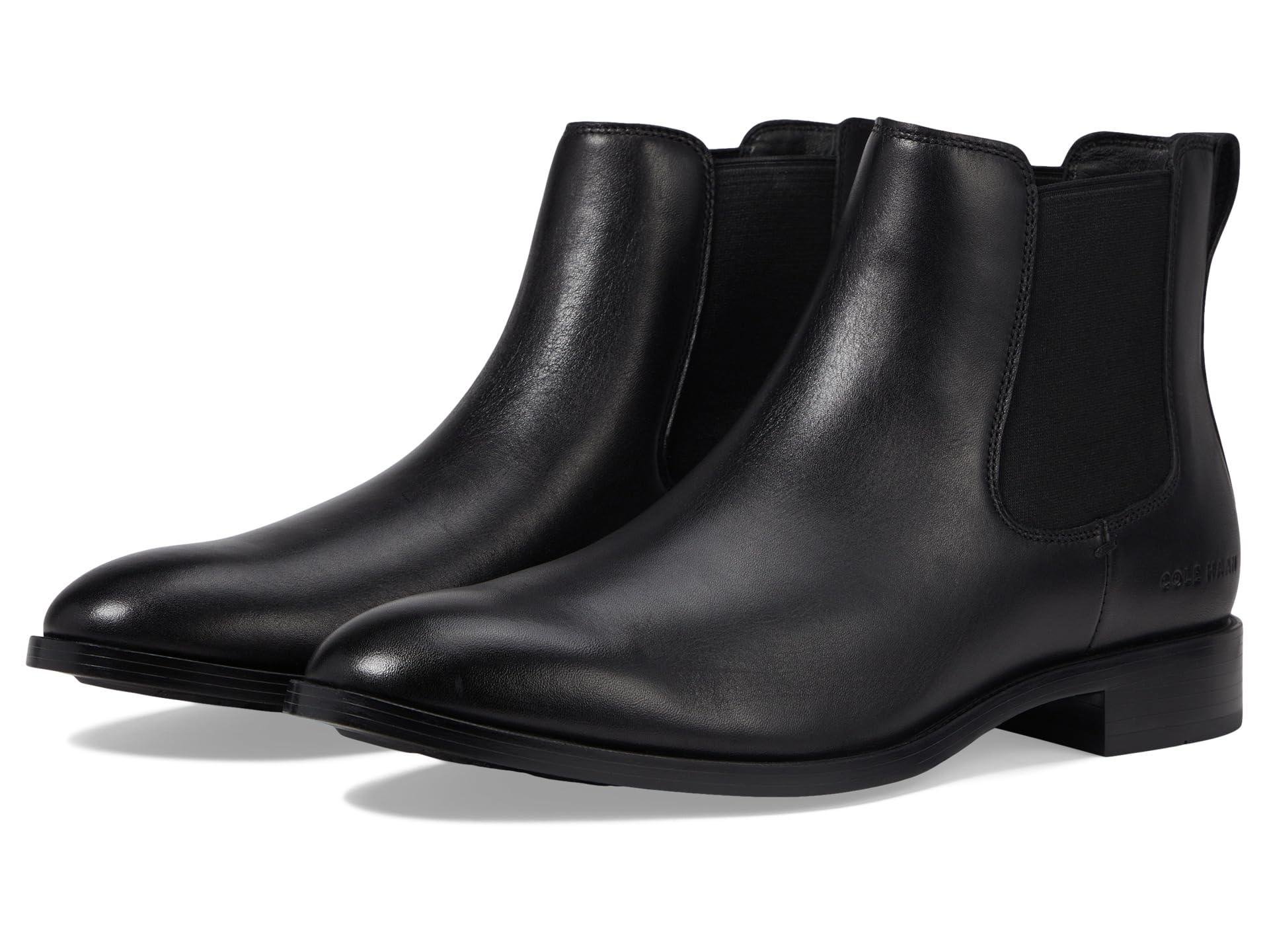 Cole haan clearance black chelsea boots