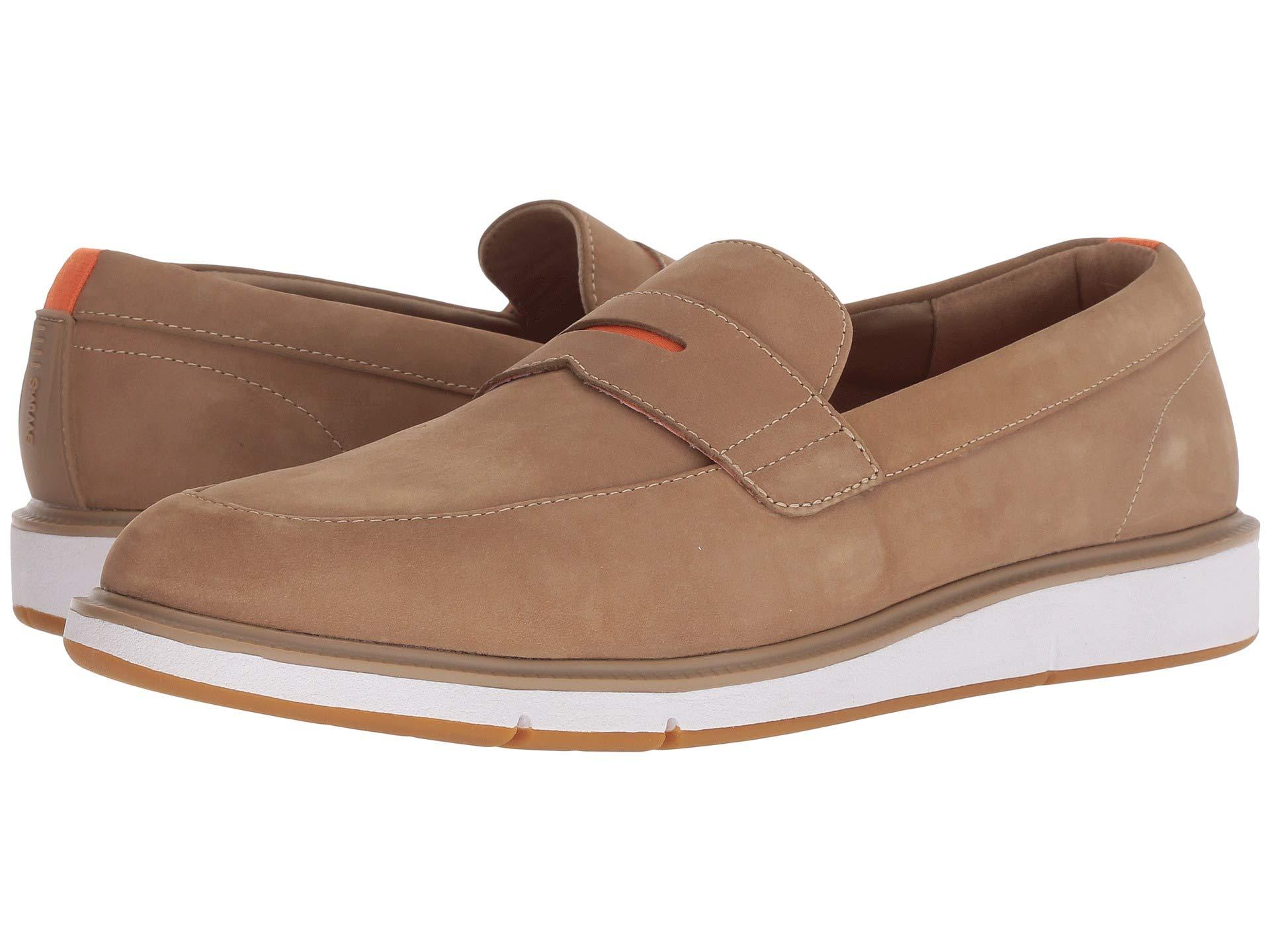 swims penny loafer black